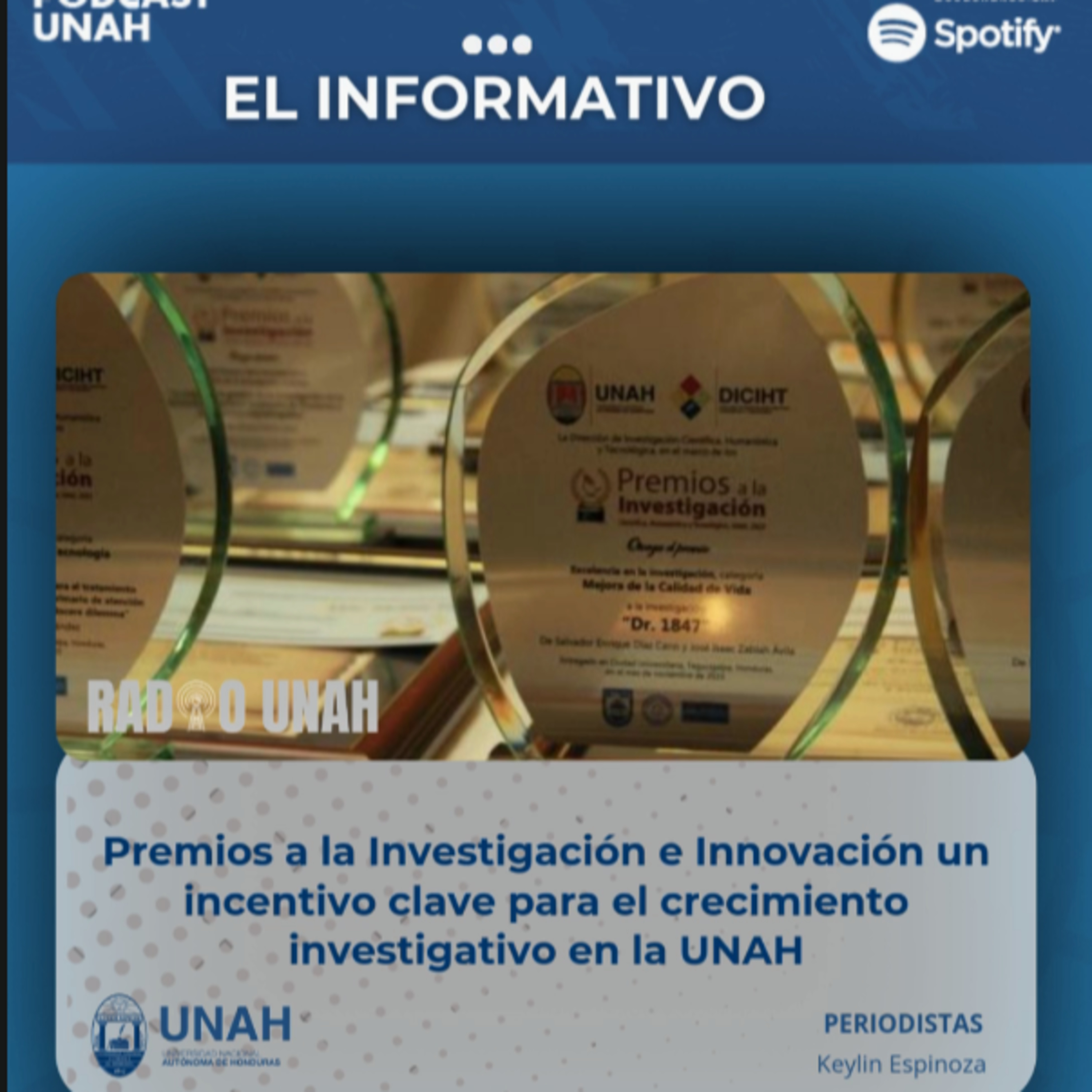 Portada de Podcast UNAH