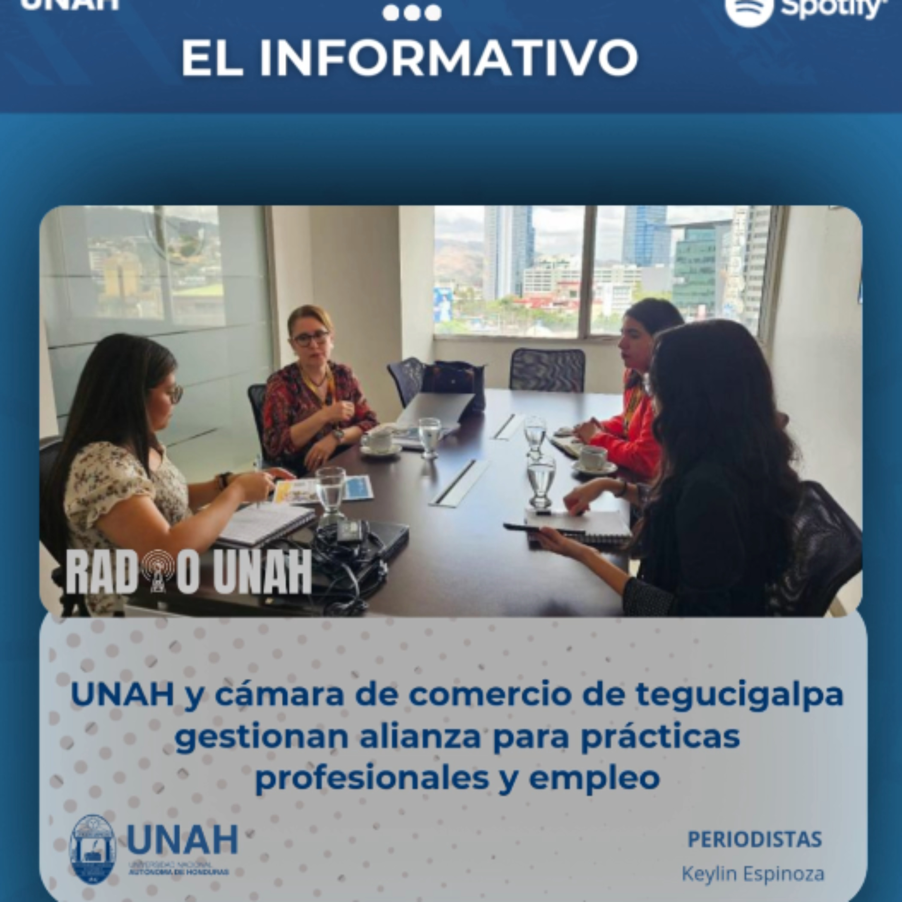 Portada de Podcast UNAH