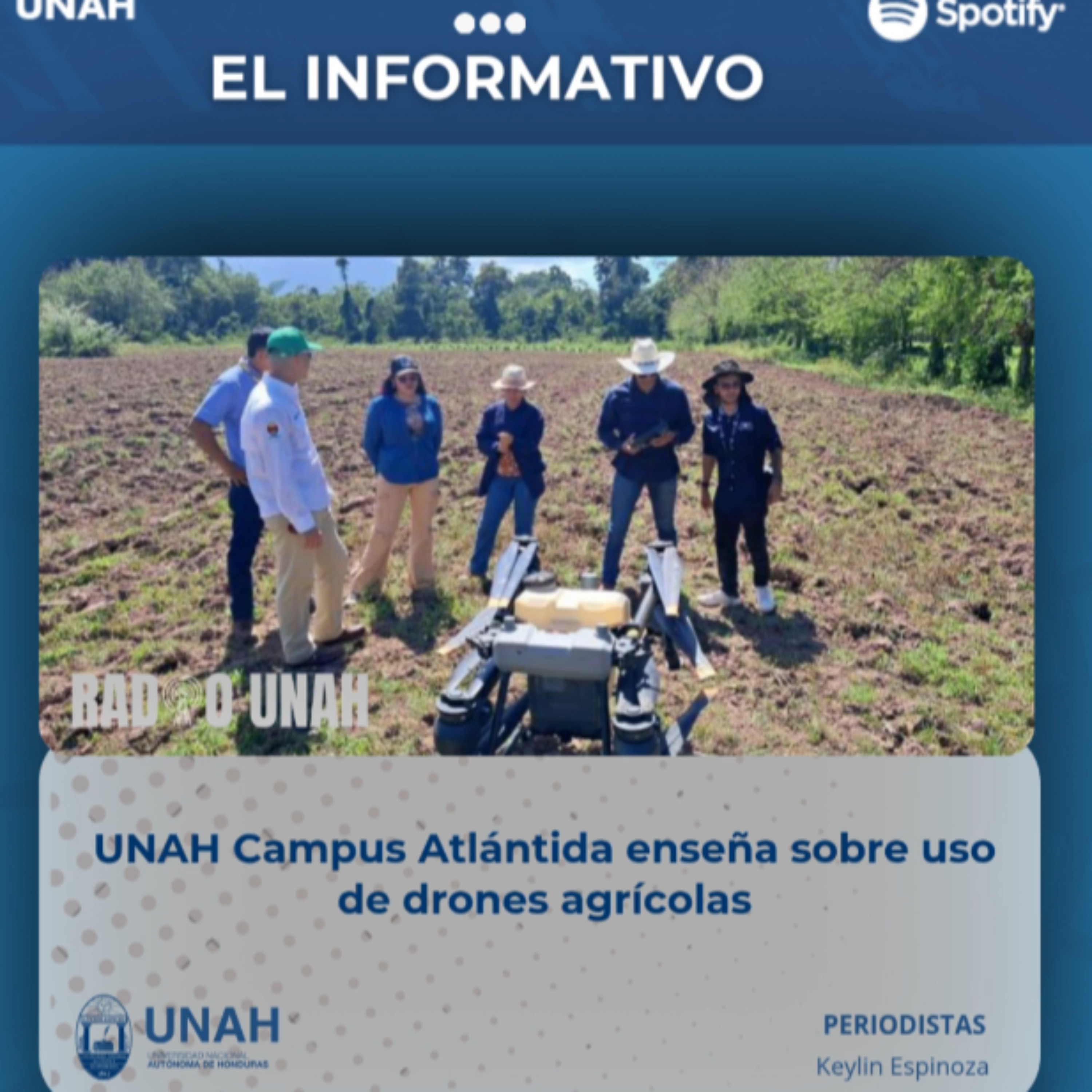Portada de Podcast UNAH