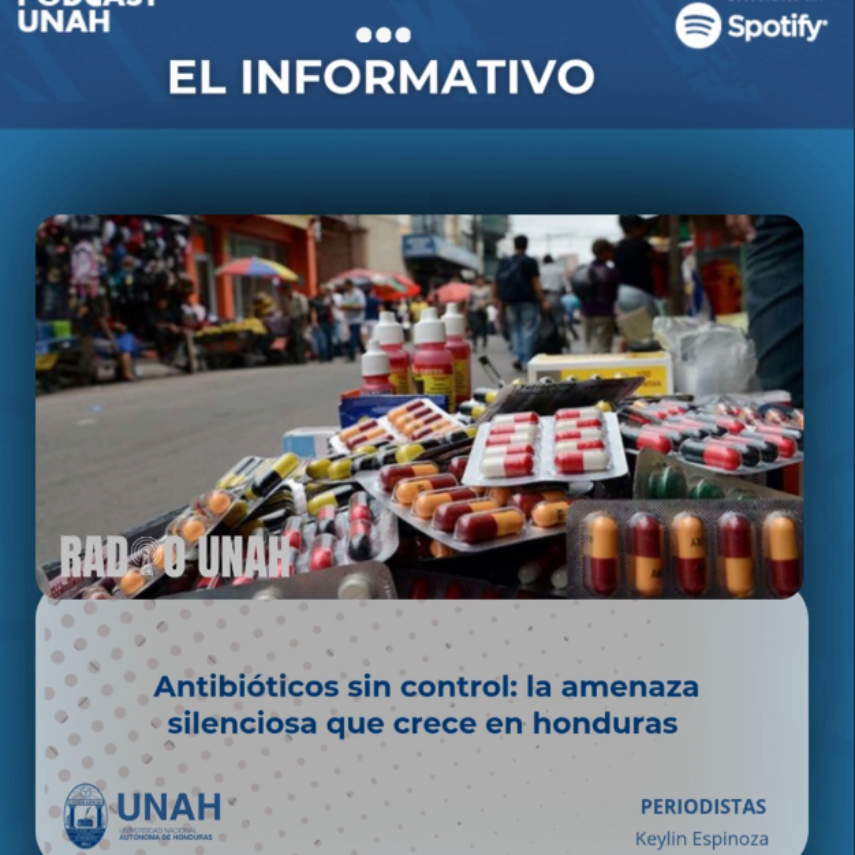 Portada de Podcast UNAH