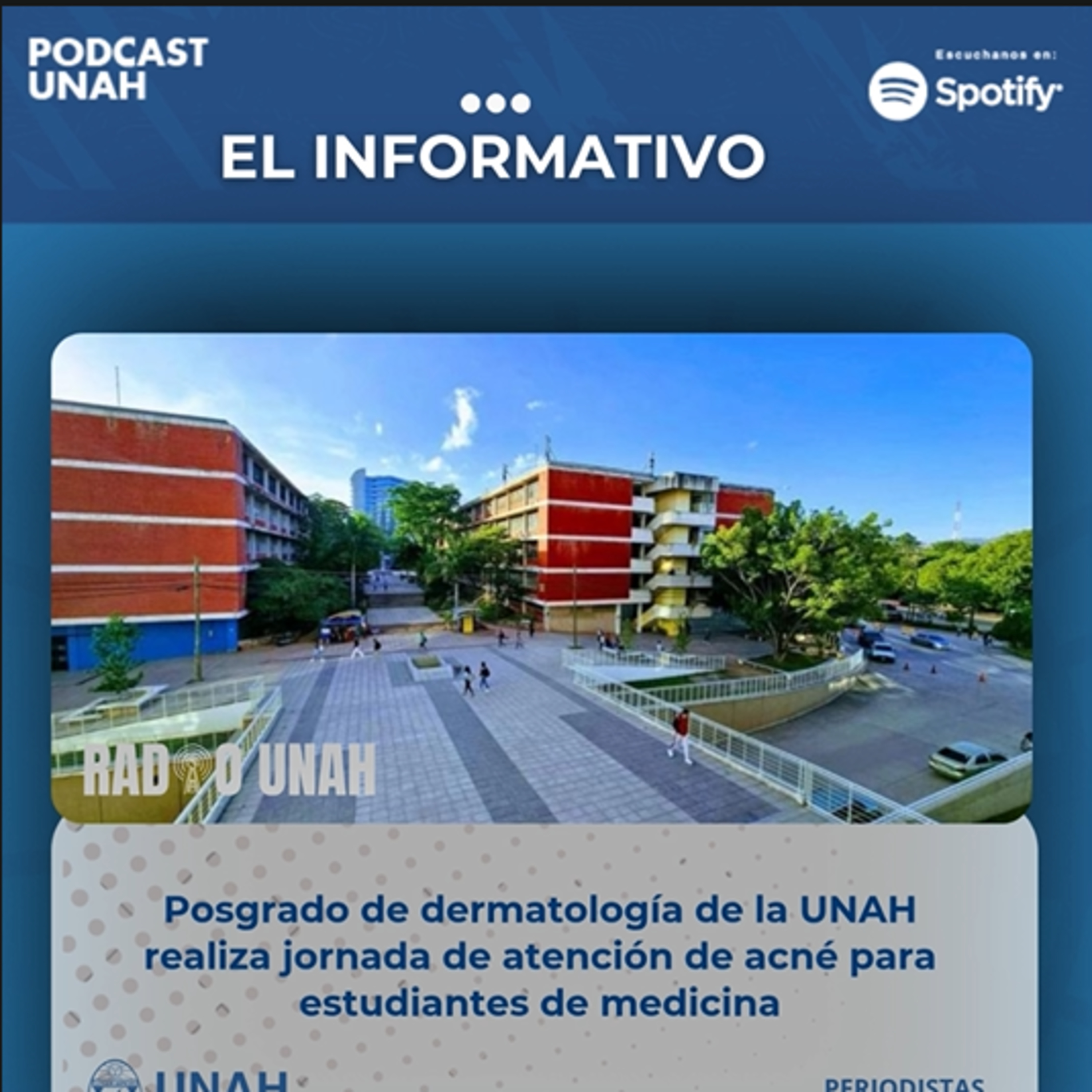 Portada de Podcast UNAH