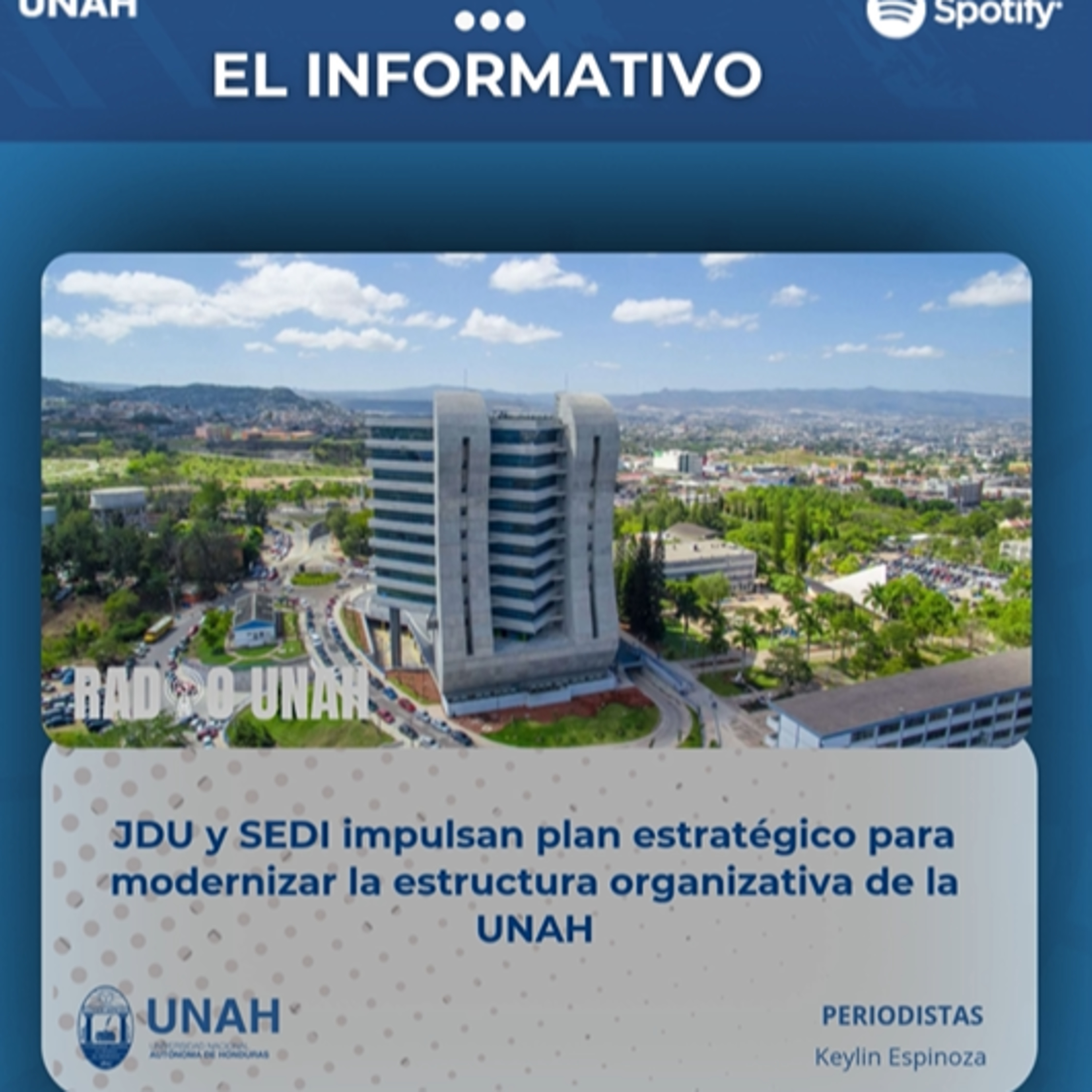 Portada de Podcast UNAH