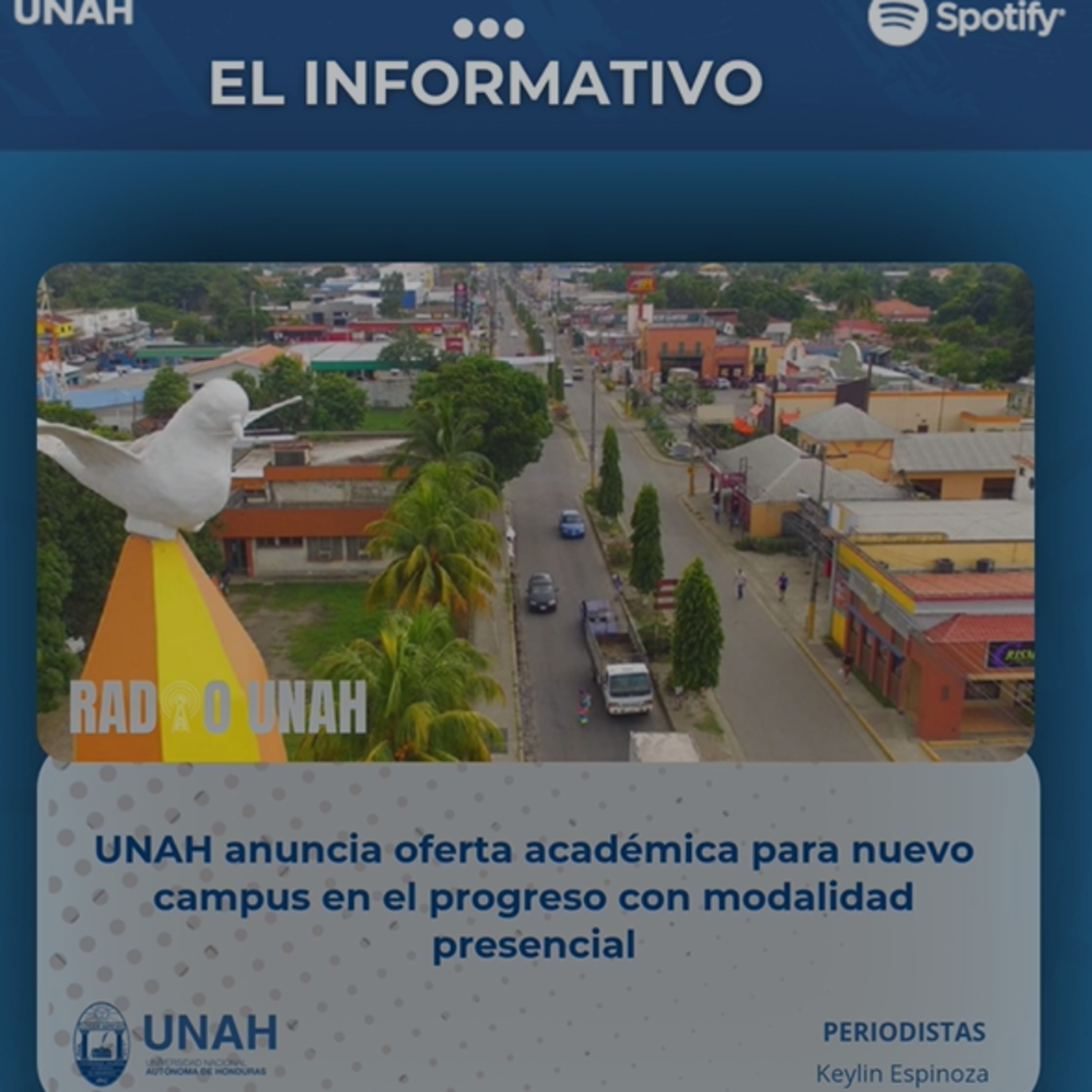 Portada de Podcast UNAH
