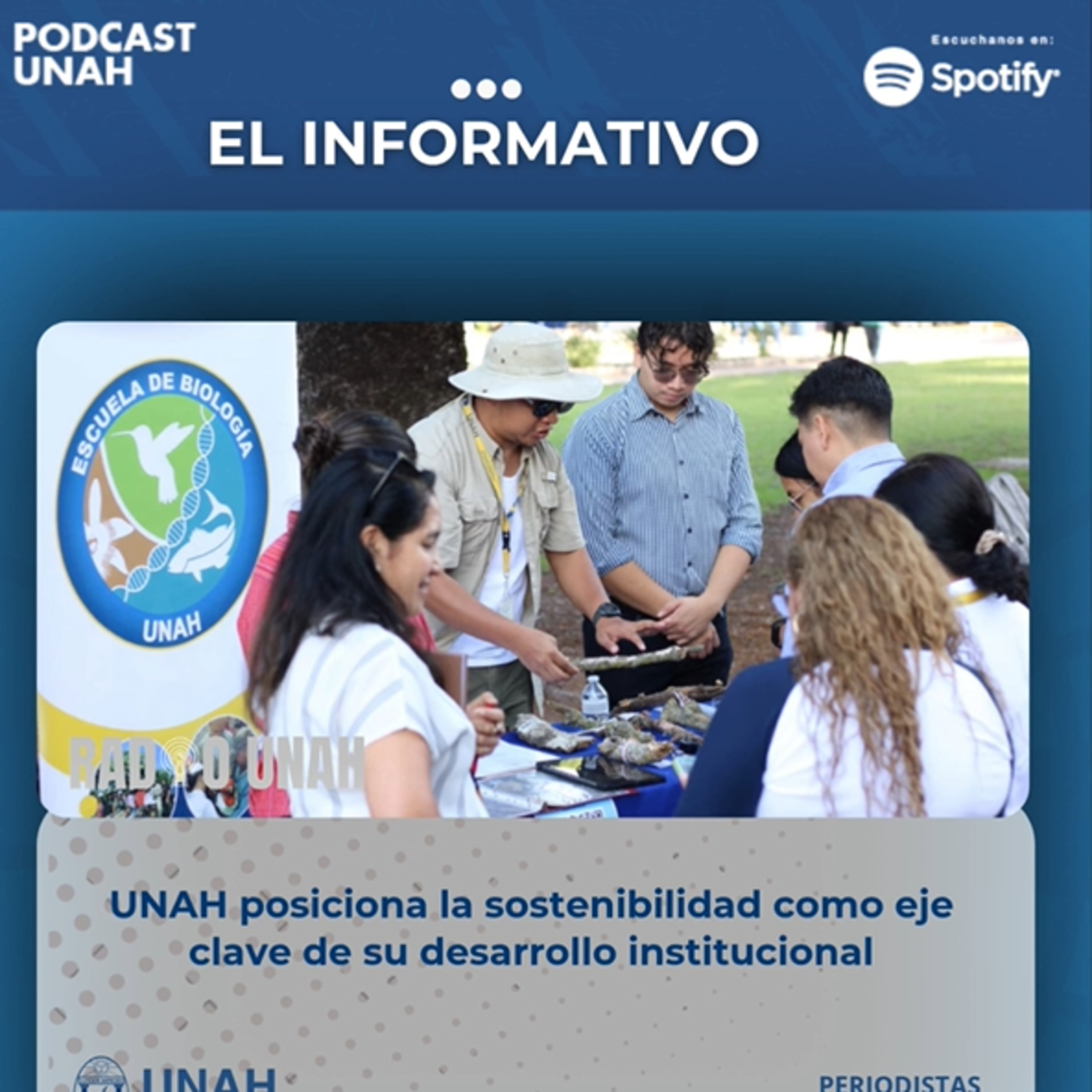 Portada de Podcast UNAH