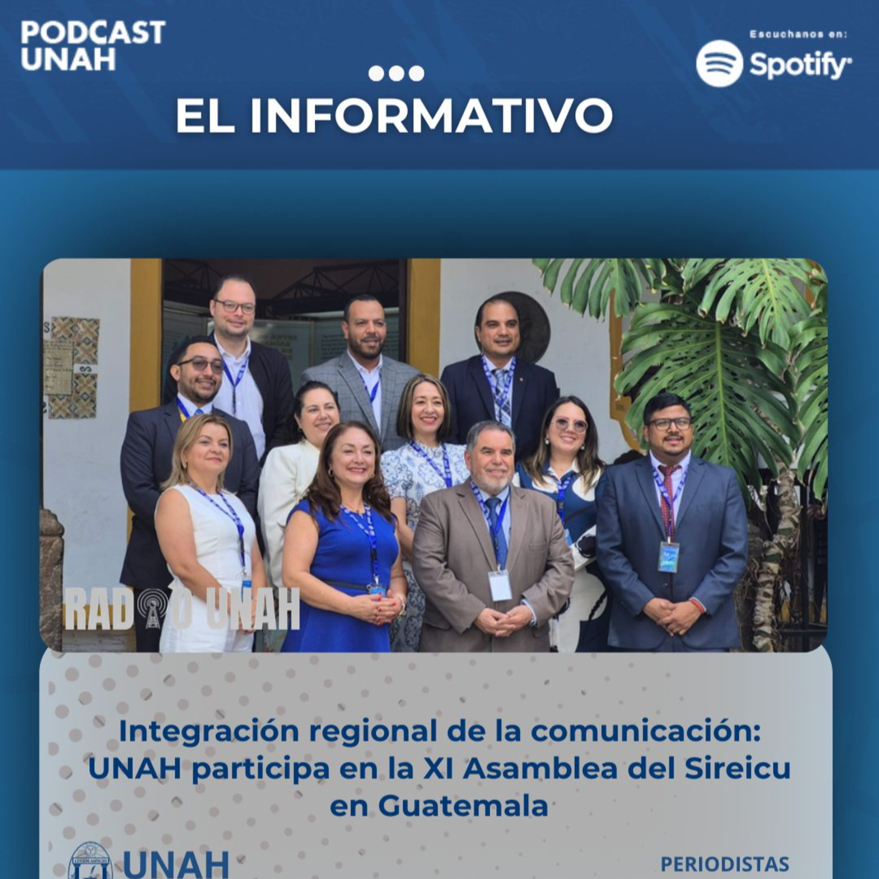 Portada de Podcast UNAH