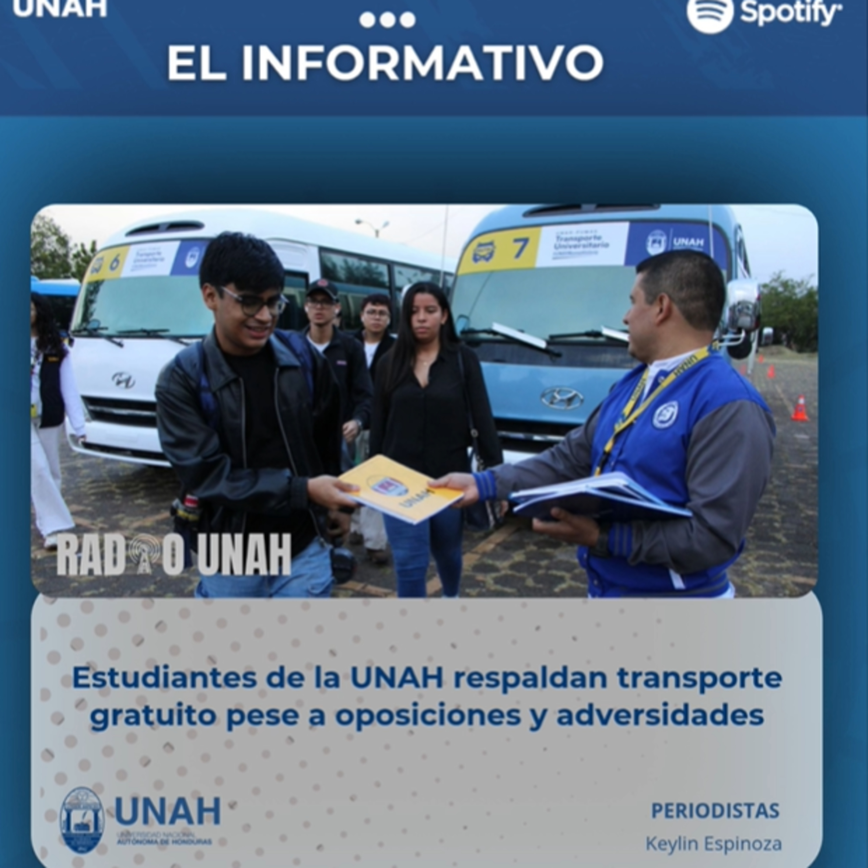Portada de Podcast UNAH