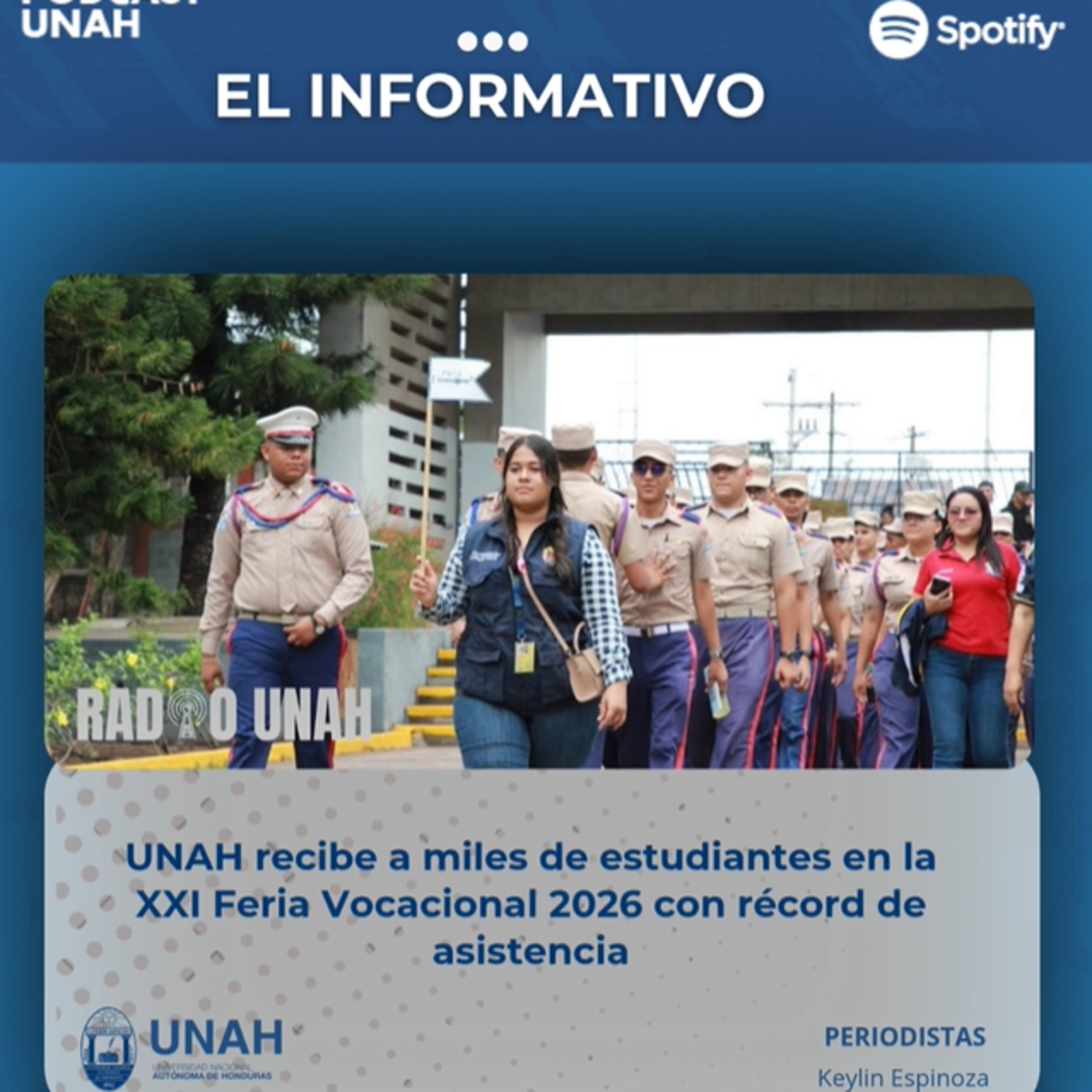 Portada de Podcast UNAH
