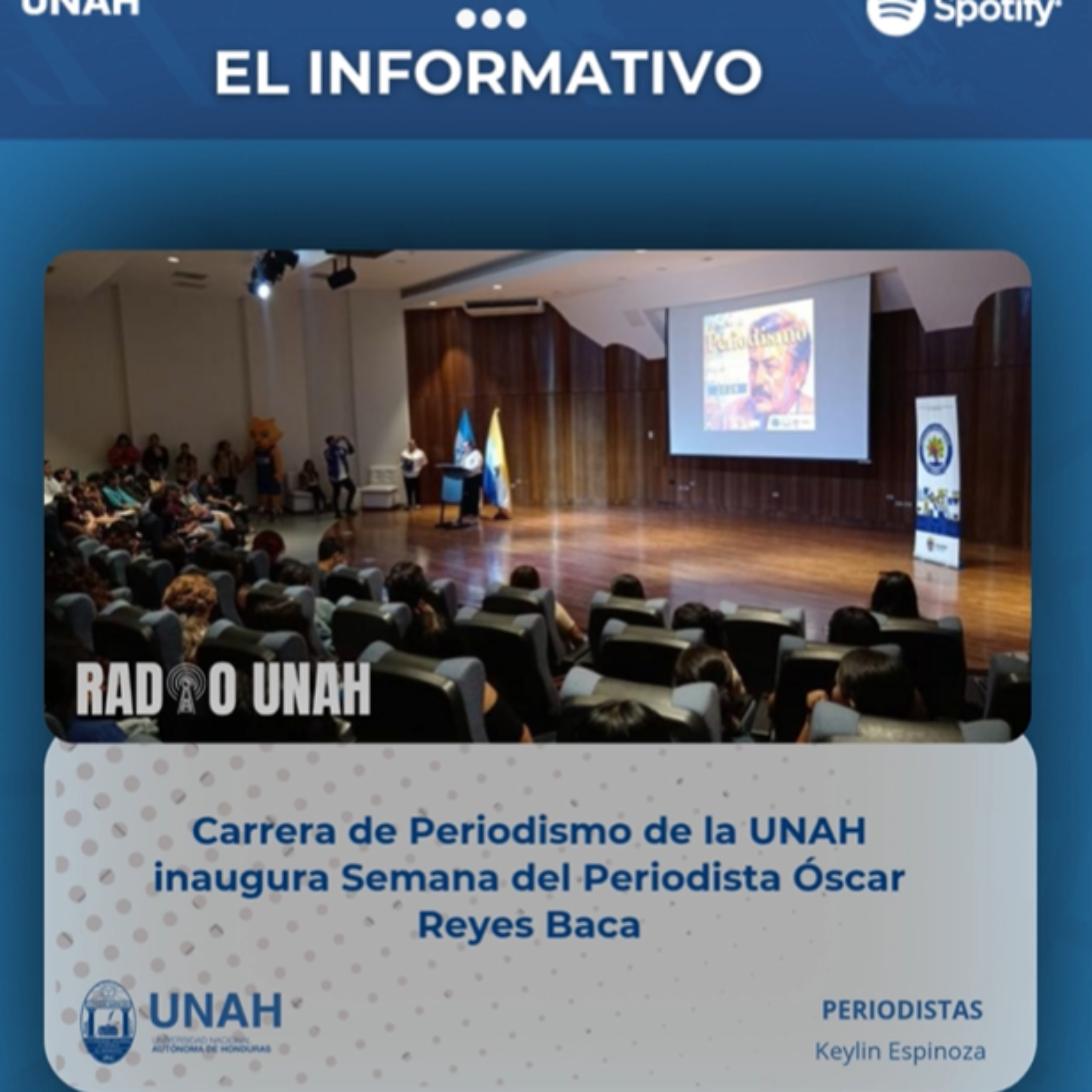 Portada de Podcast UNAH