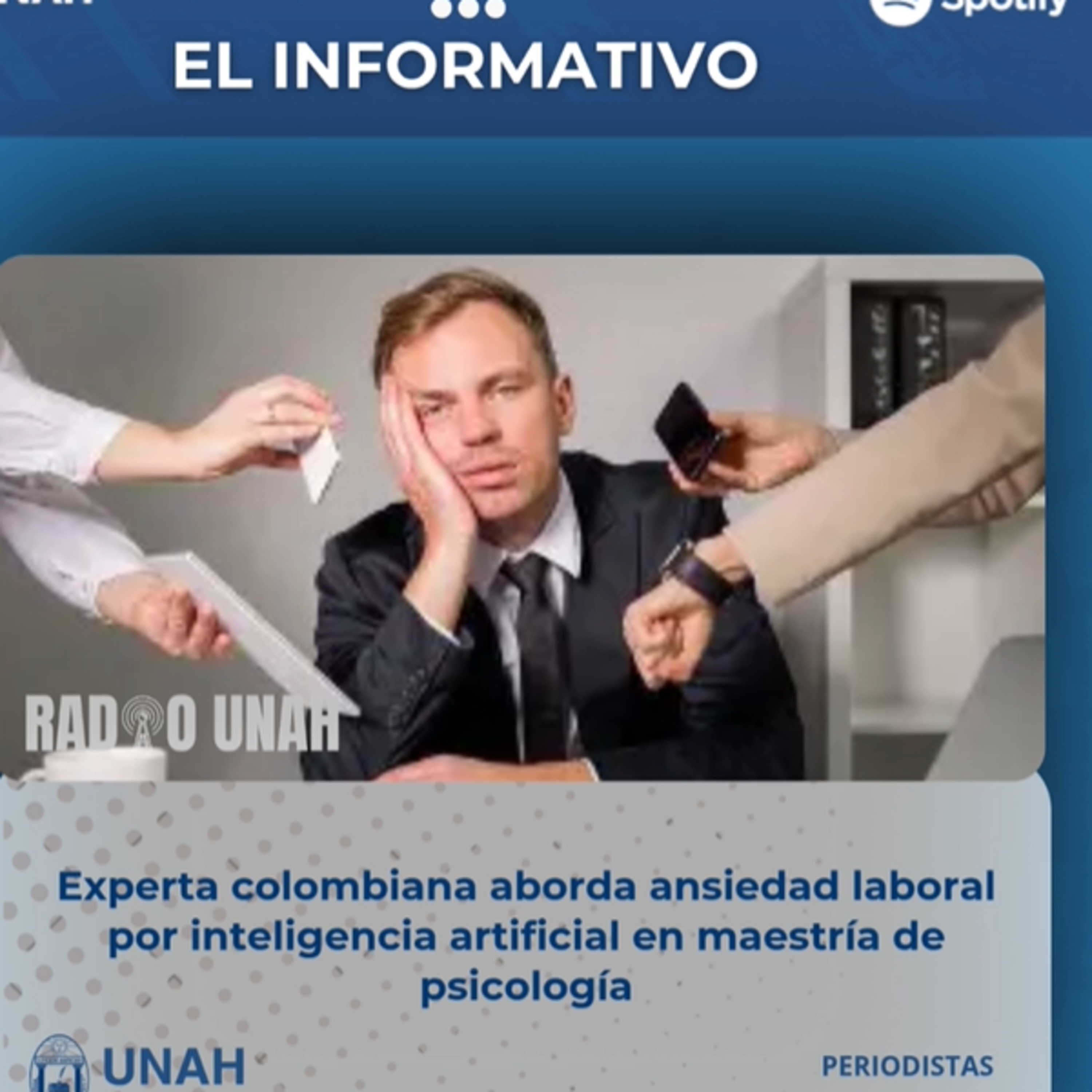 Portada de Podcast UNAH