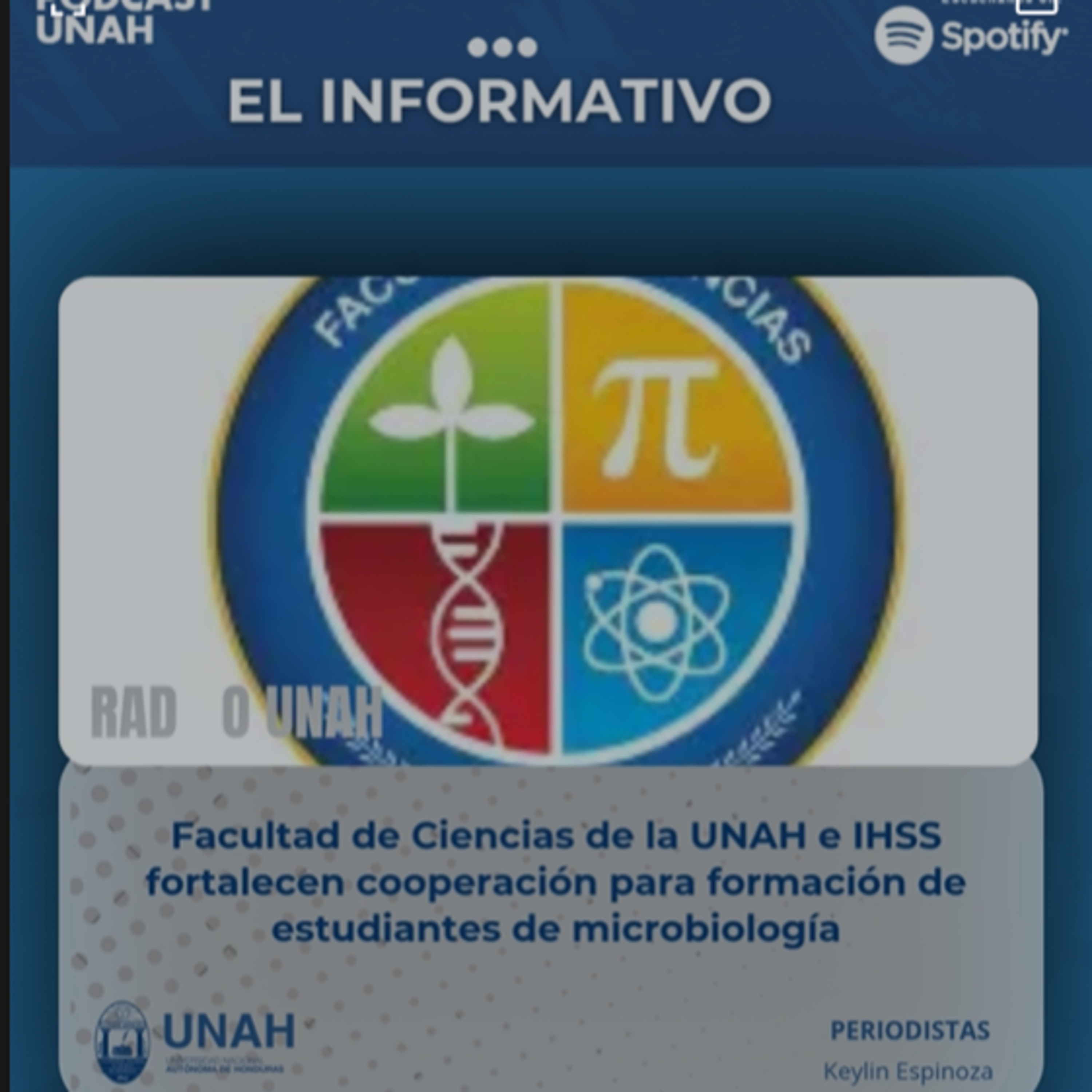 Portada de Podcast UNAH