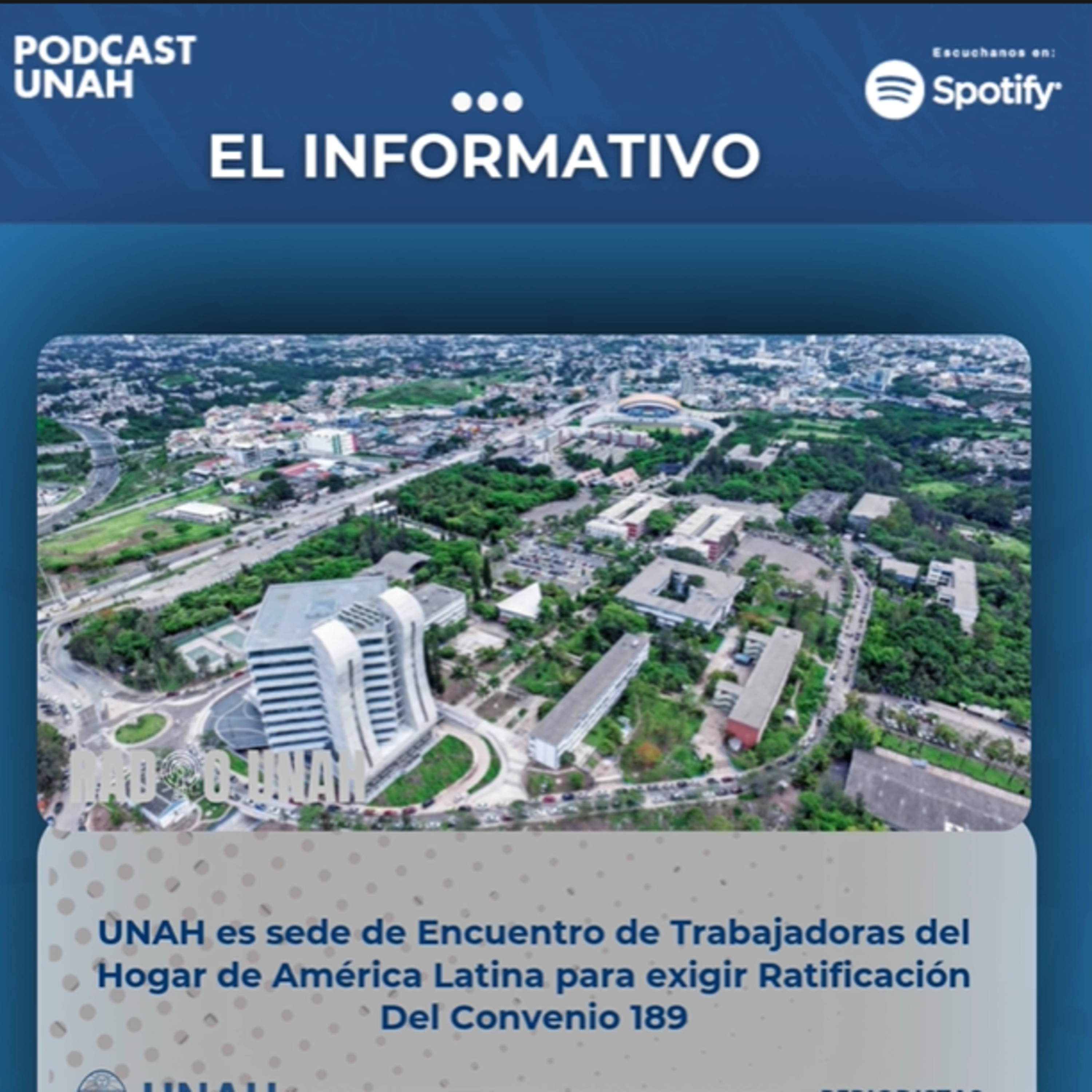 Portada de Podcast UNAH
