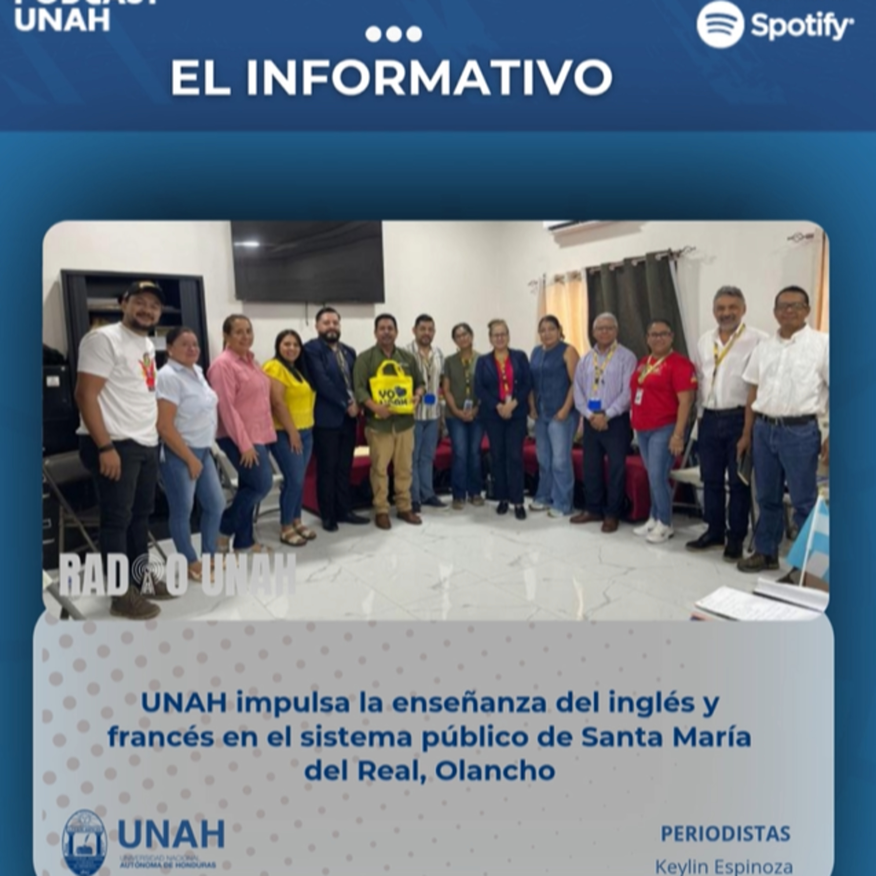 Portada de Podcast UNAH
