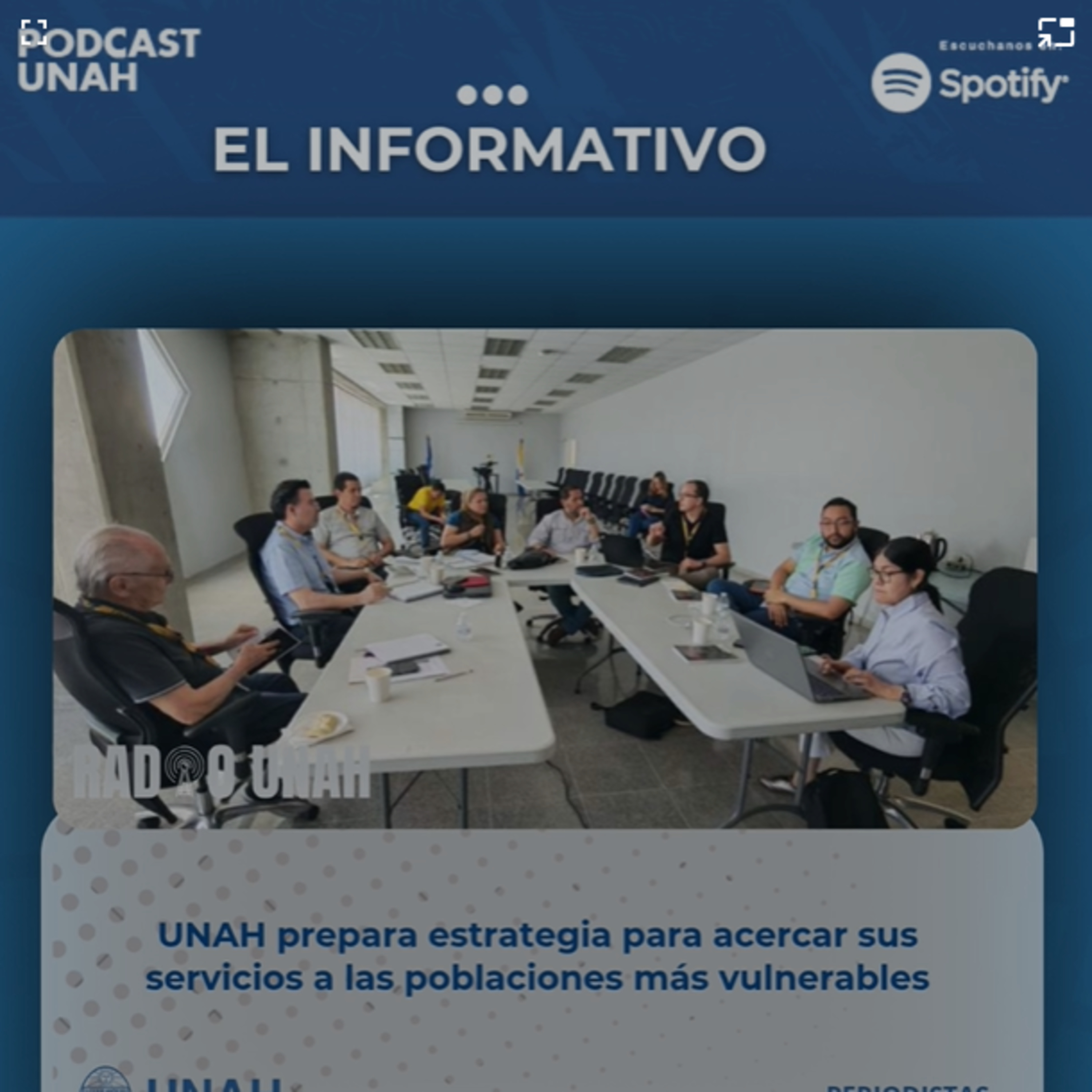 Portada de Podcast UNAH