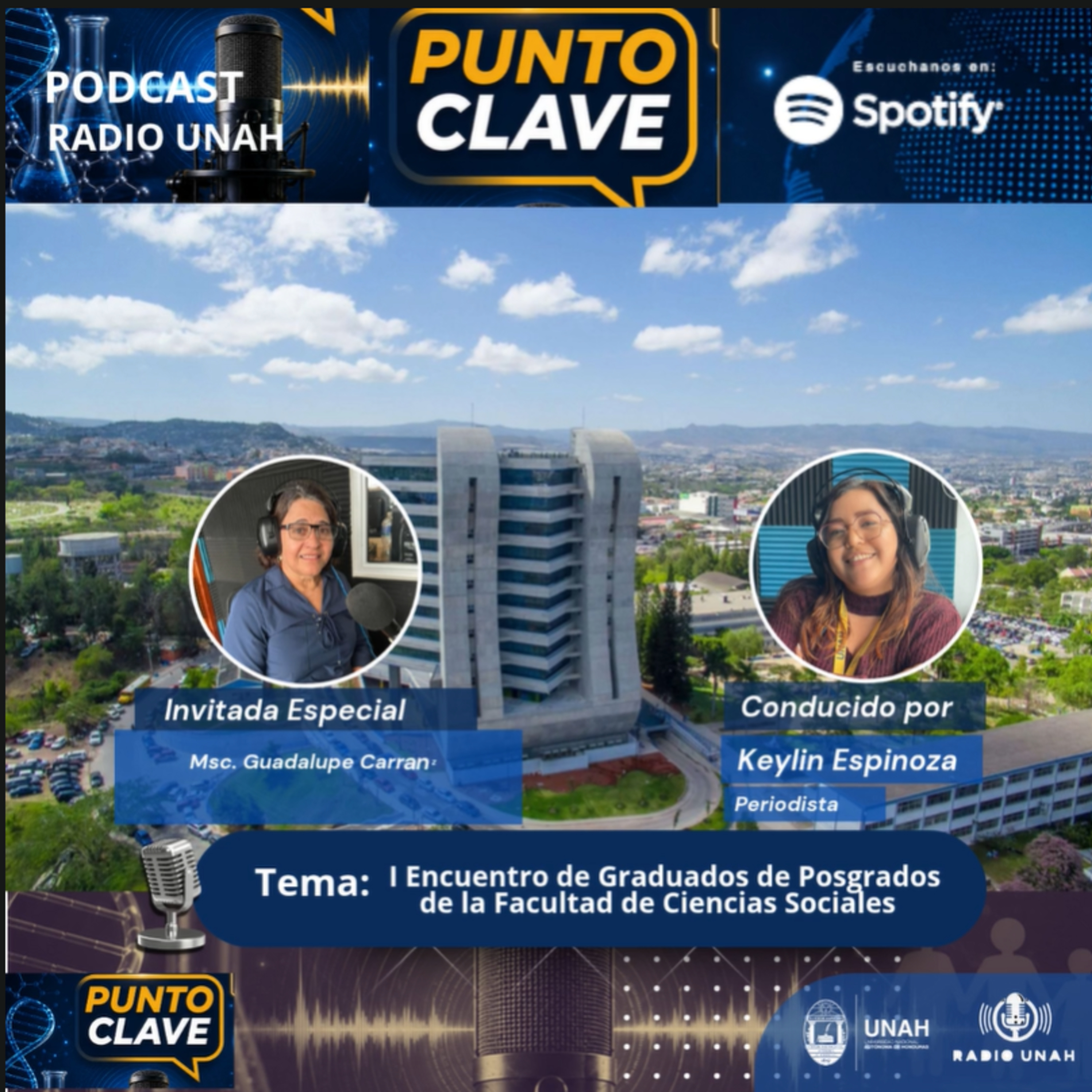 Portada de Podcast UNAH