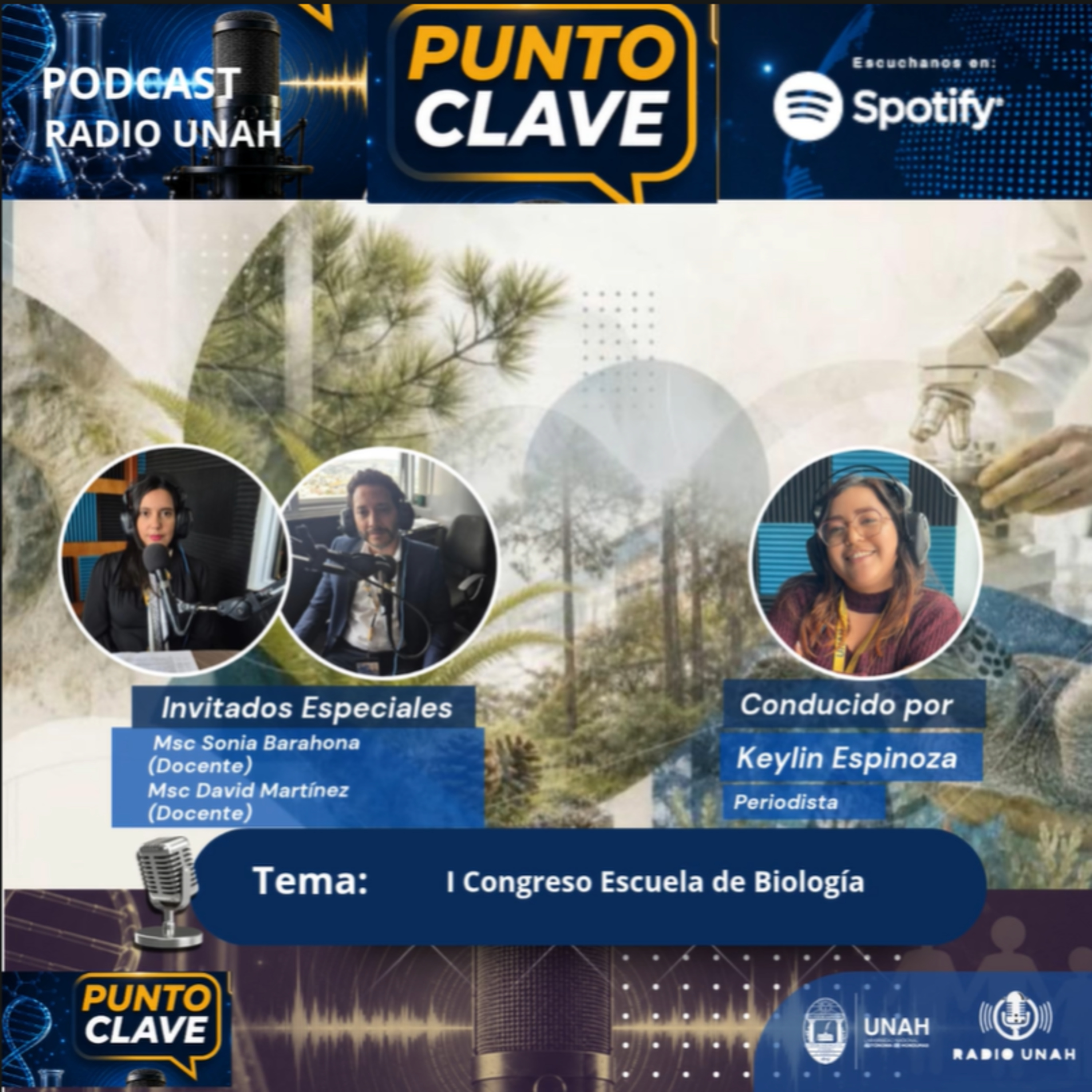Portada de Podcast UNAH