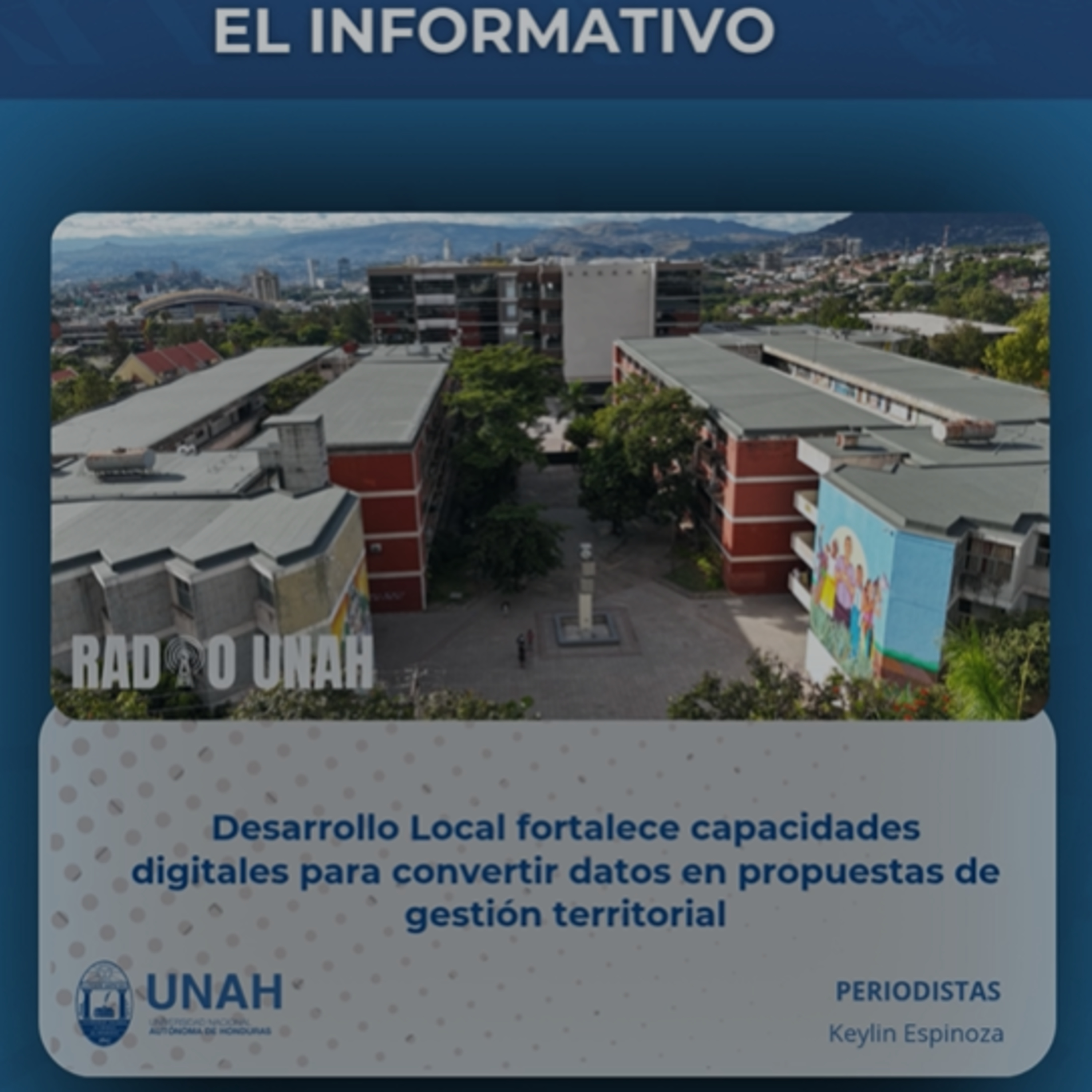 Portada de Podcast UNAH