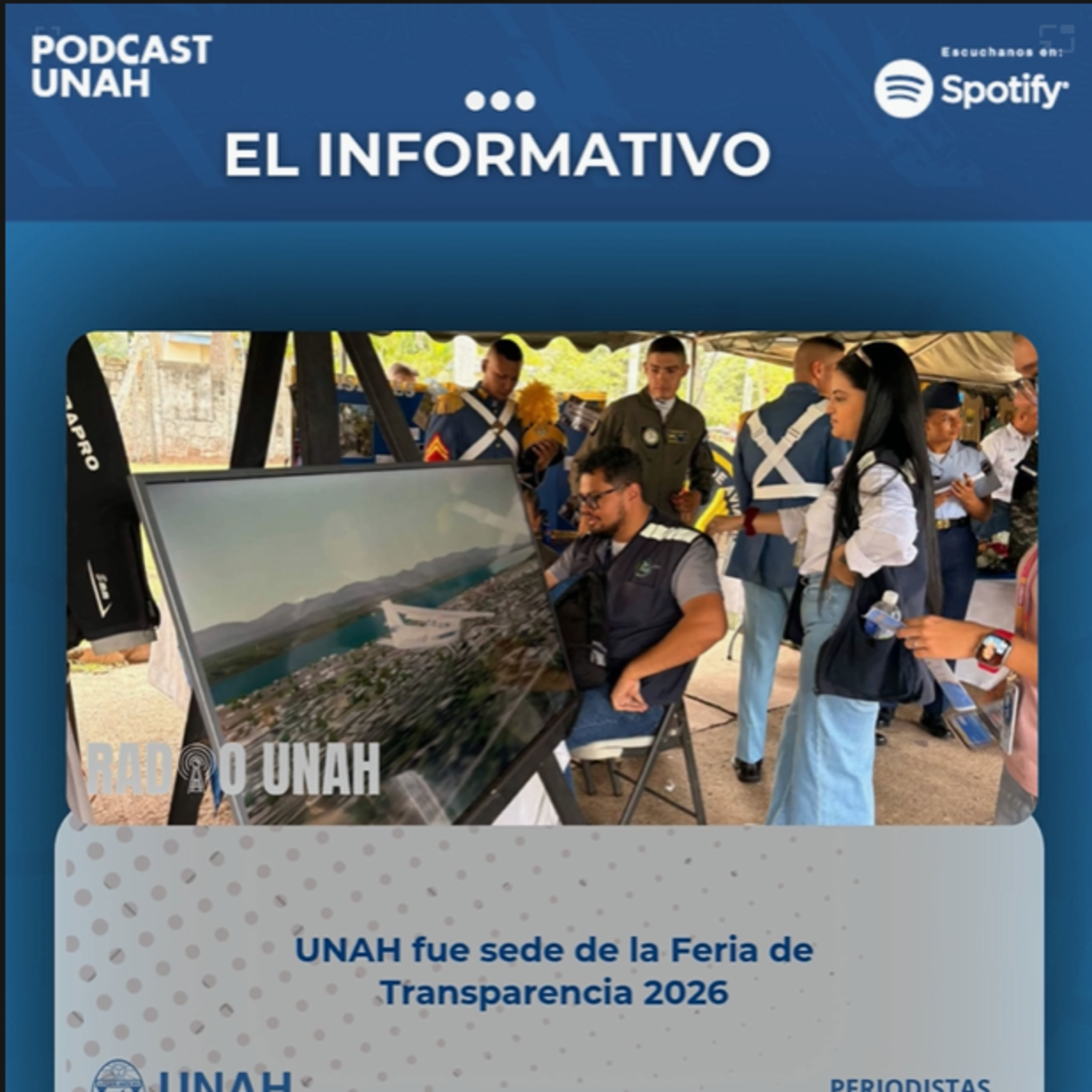 Portada de Podcast UNAH