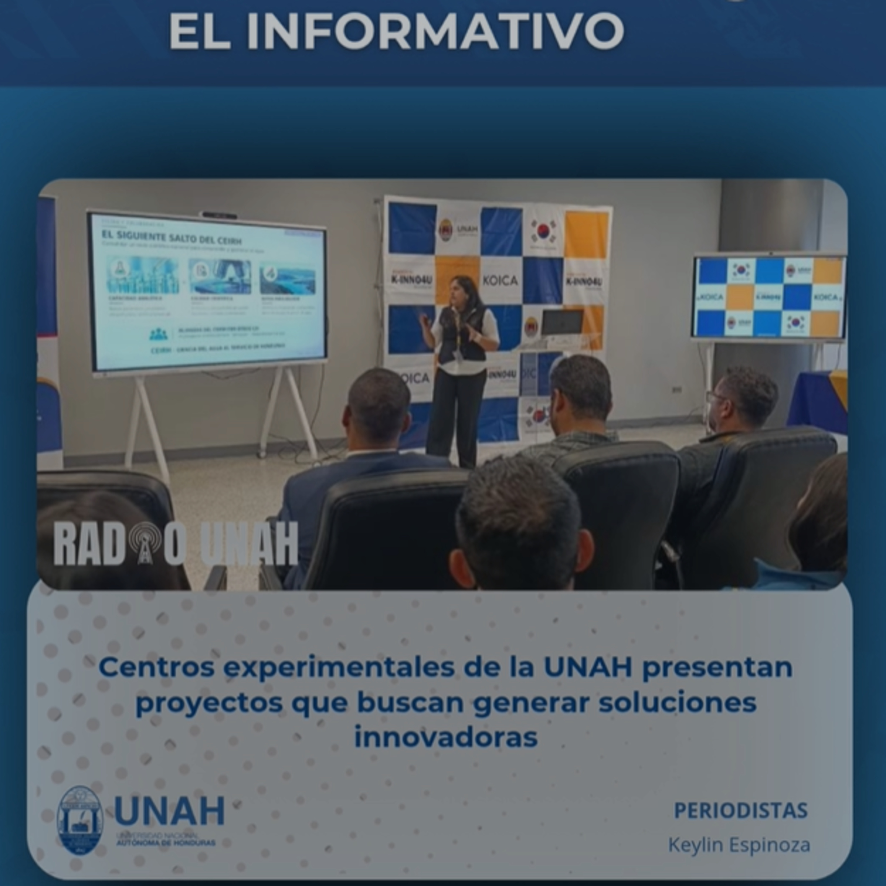 Portada de Podcast UNAH