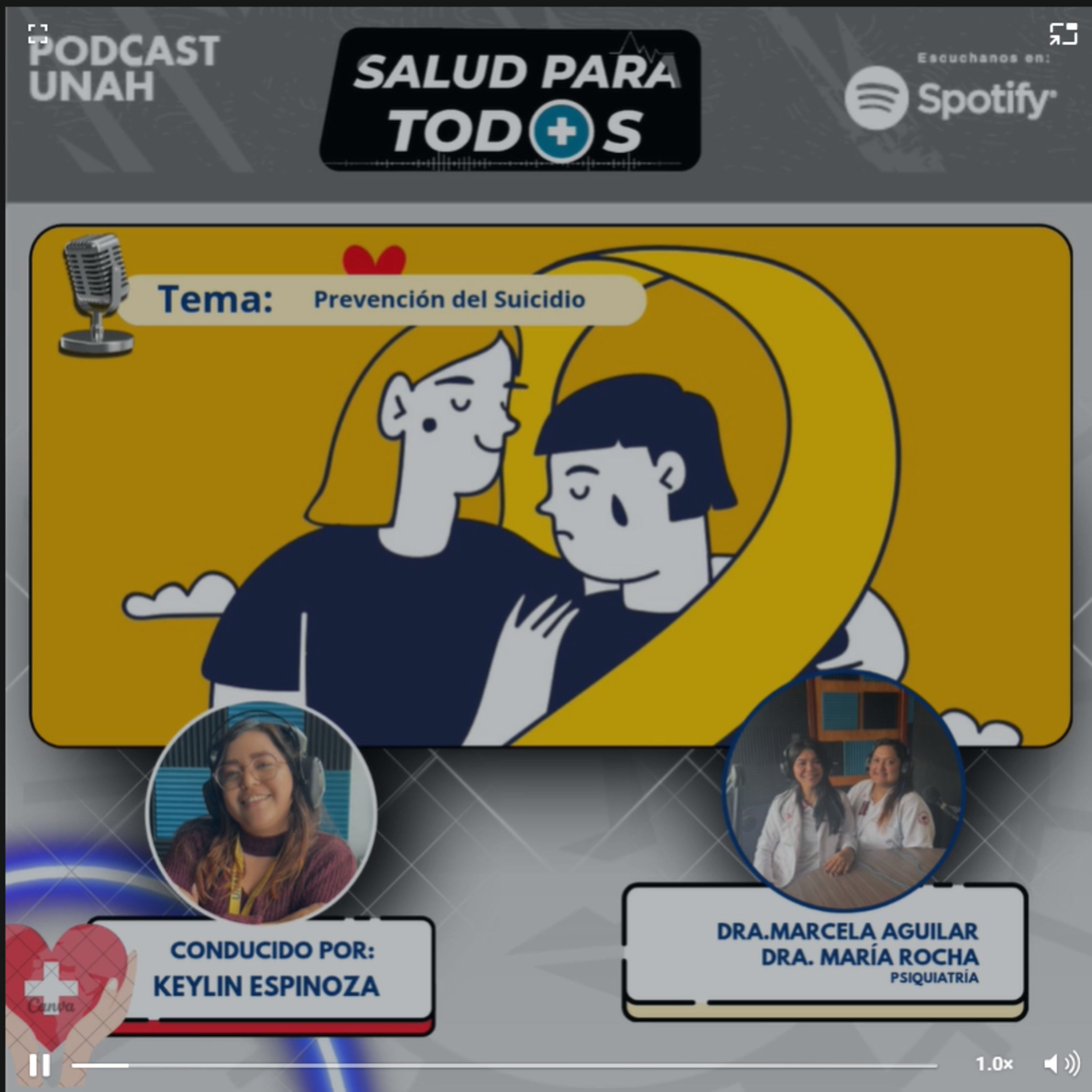 Portada de Podcast UNAH