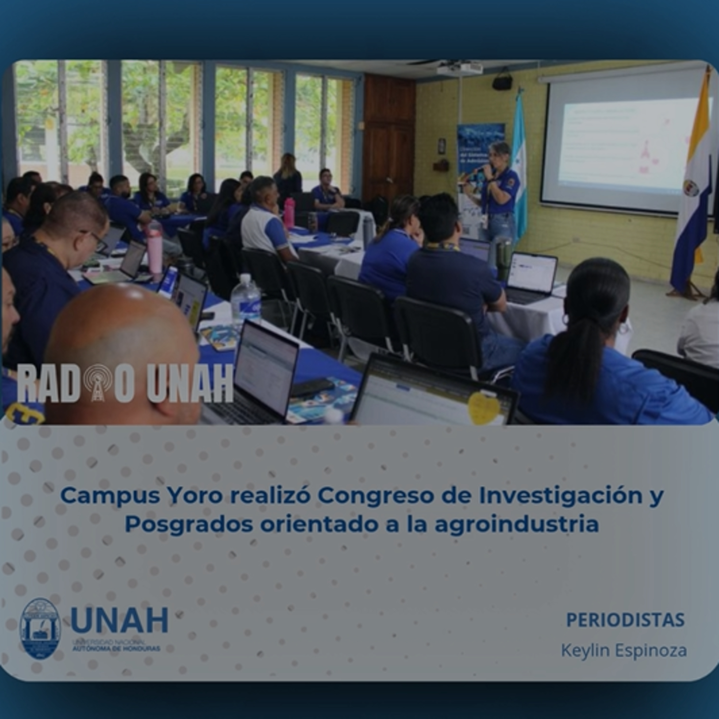 Portada de Podcast UNAH