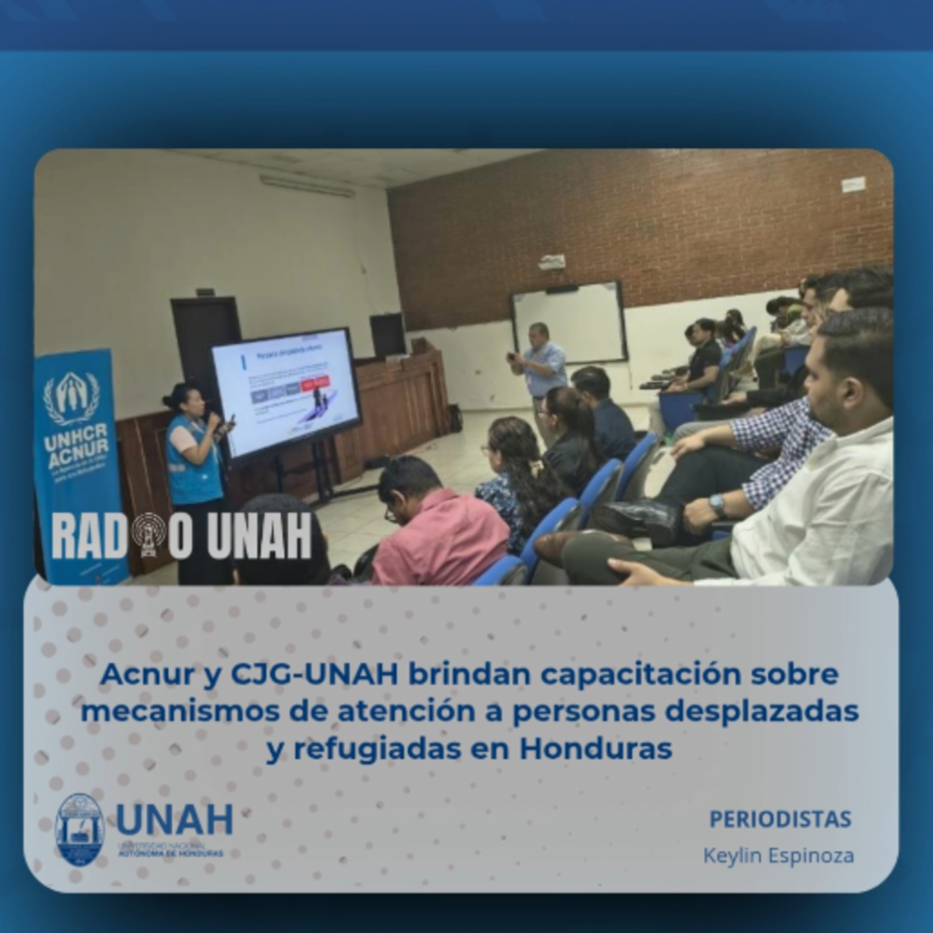 Portada de Podcast UNAH
