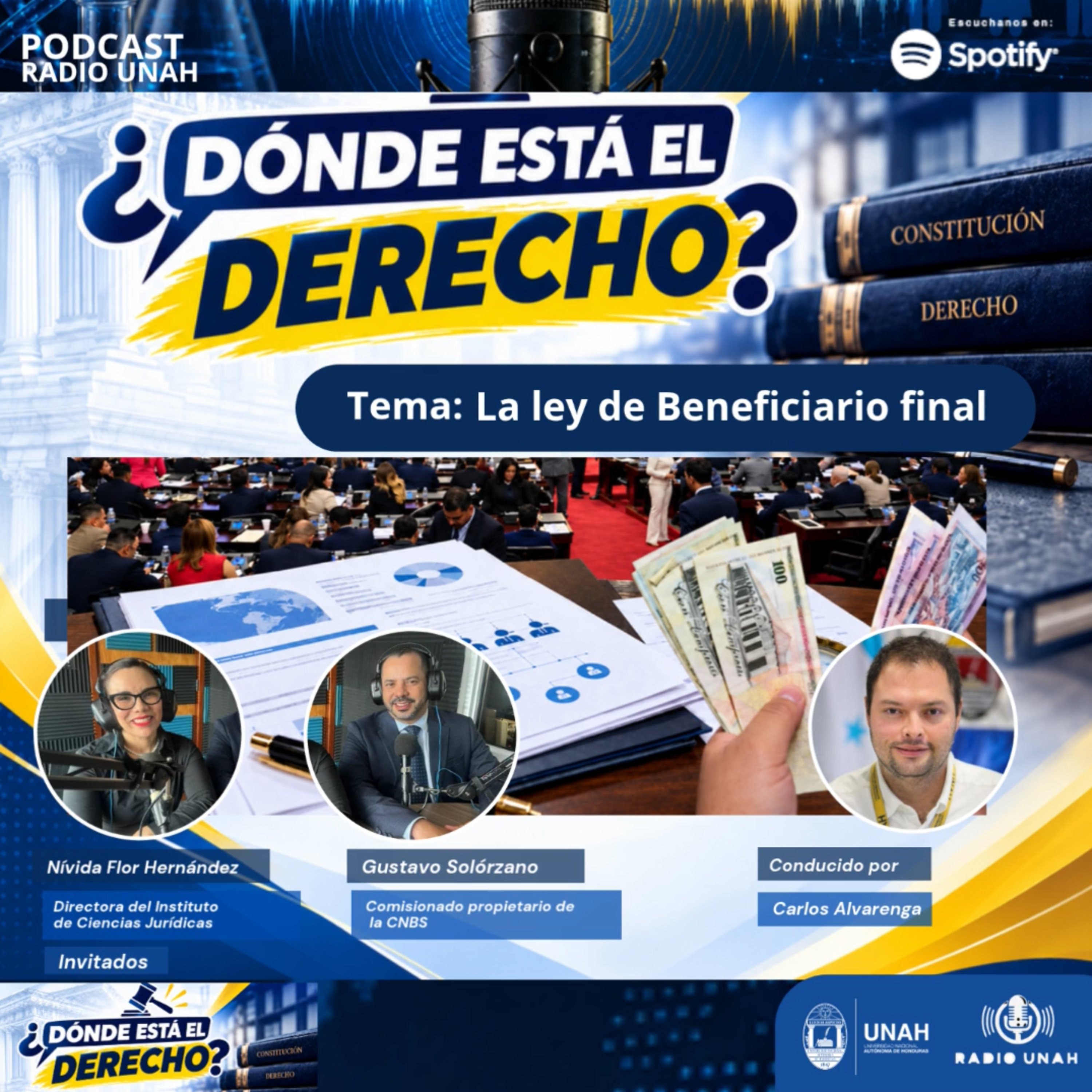 Portada de Podcast UNAH