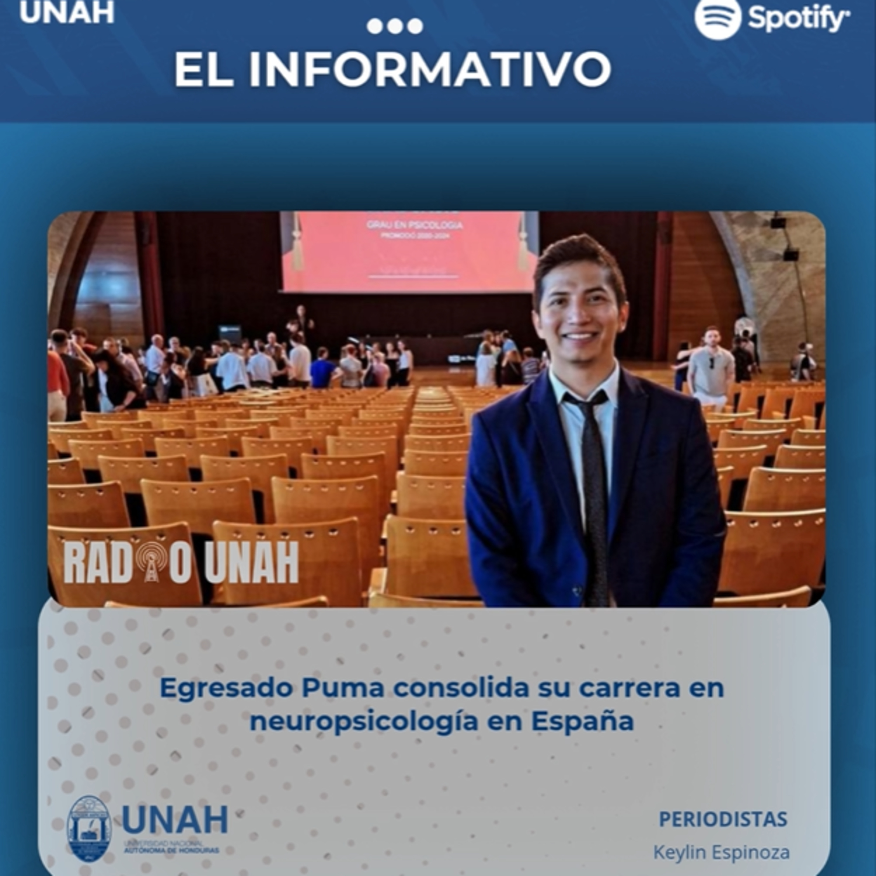 Portada de Podcast UNAH
