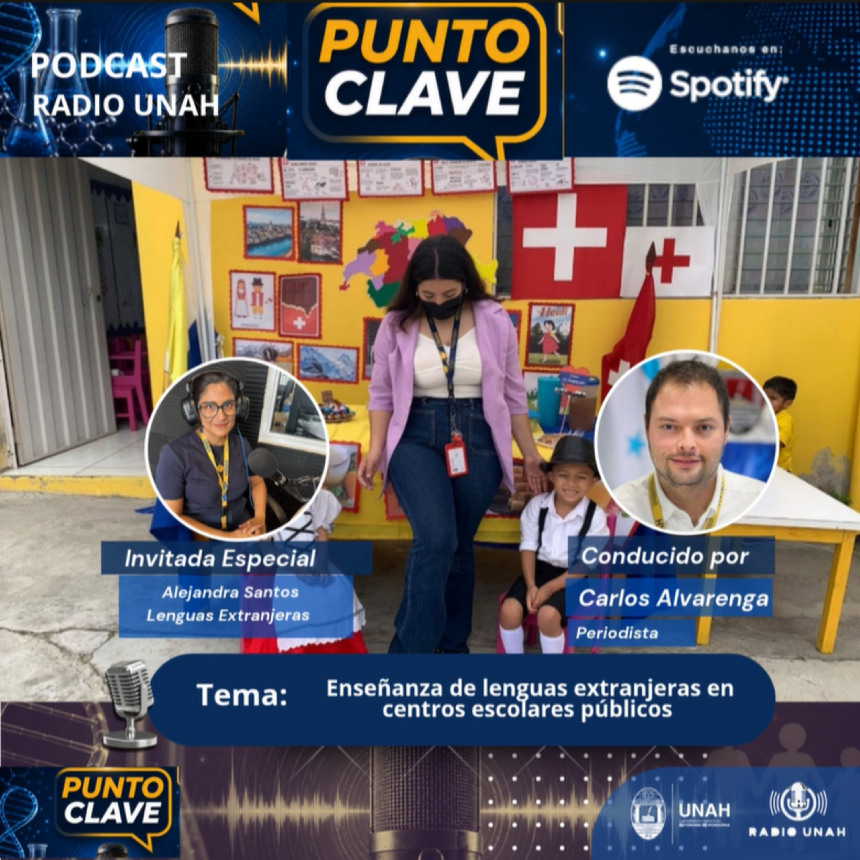 Portada de Podcast UNAH