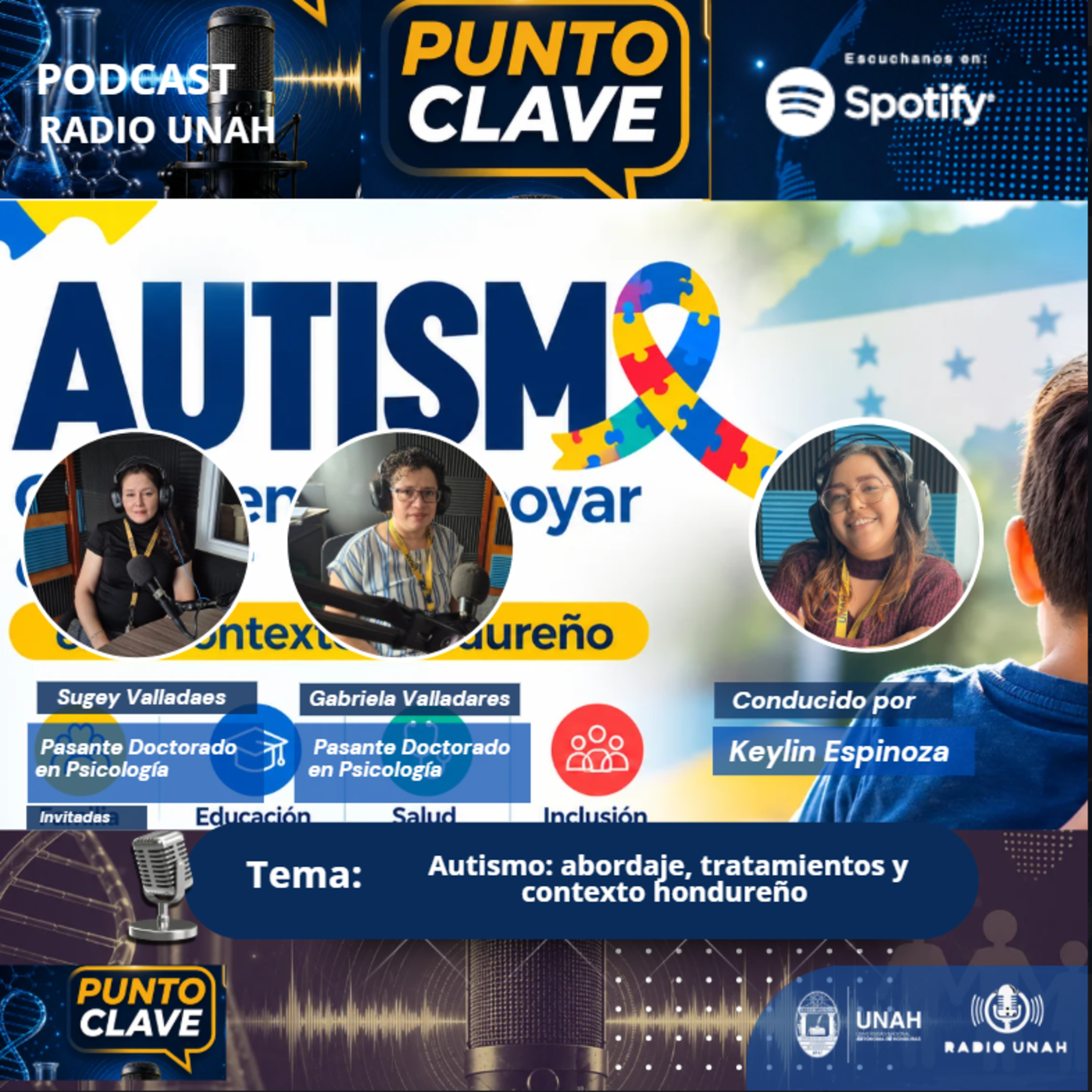 Portada de Podcast UNAH