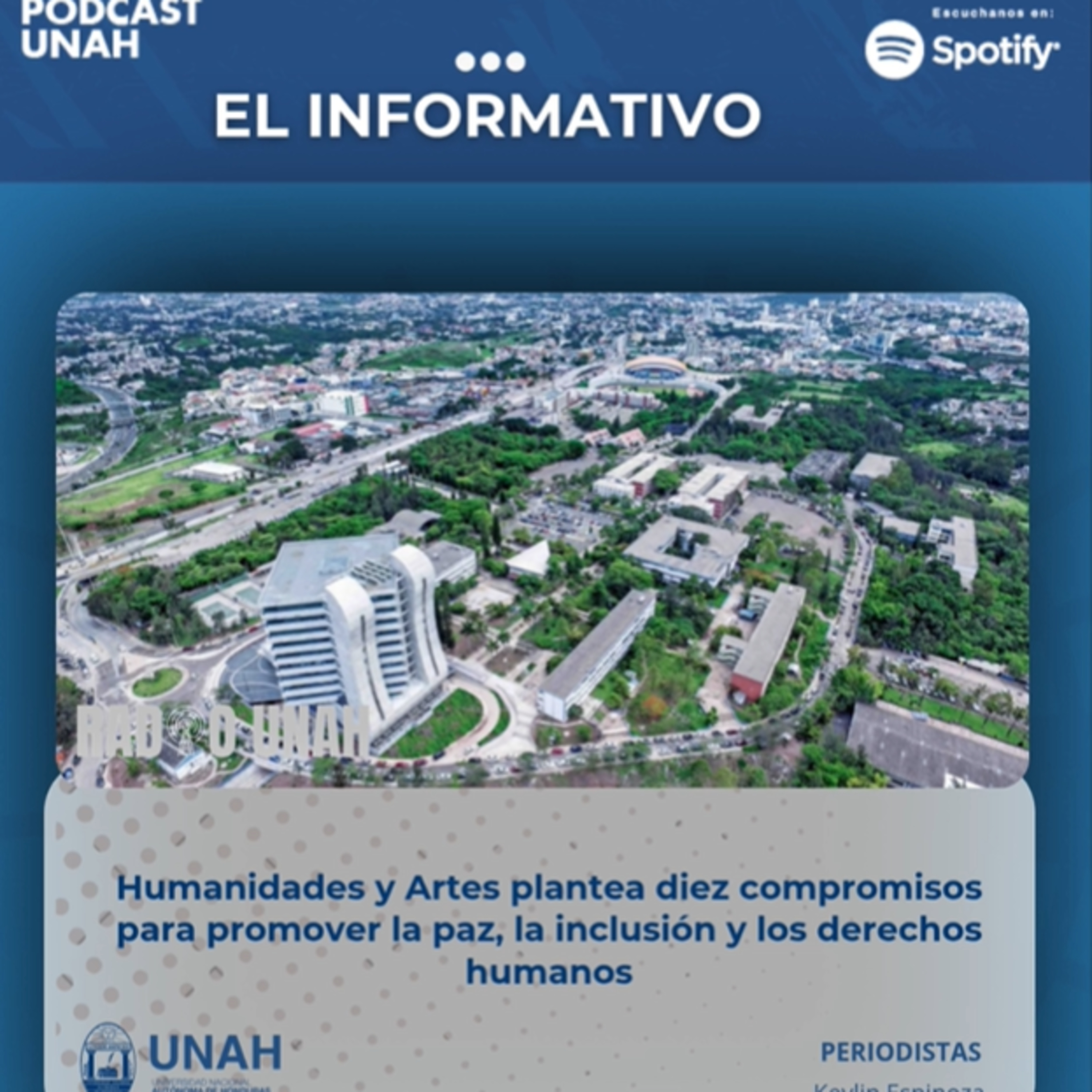 Portada de Podcast UNAH