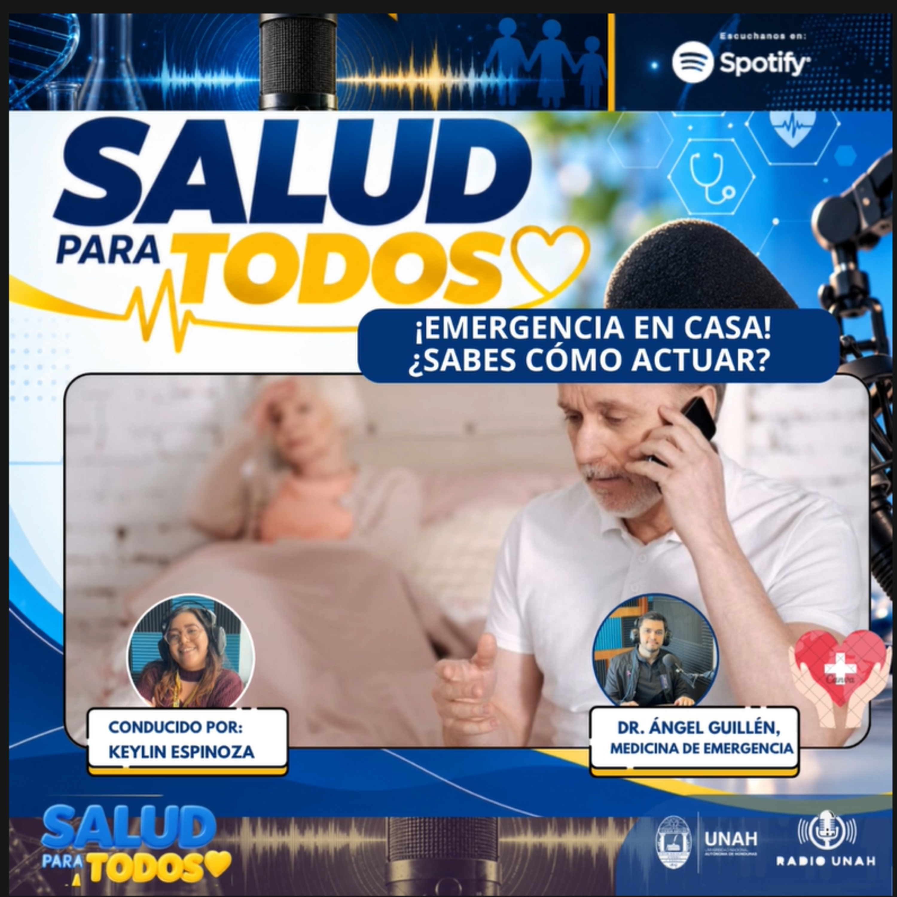 Portada de Podcast UNAH