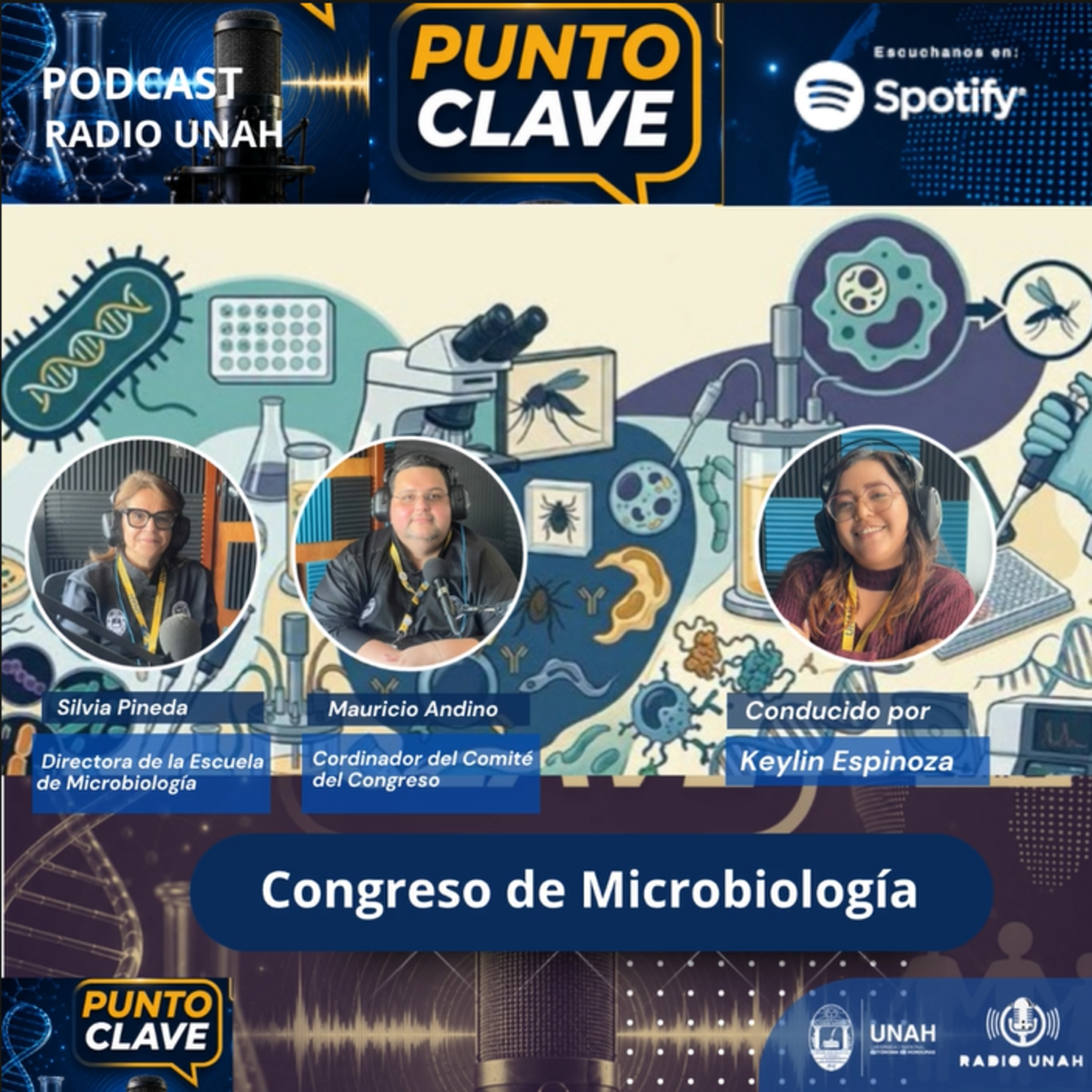 Portada de Podcast UNAH