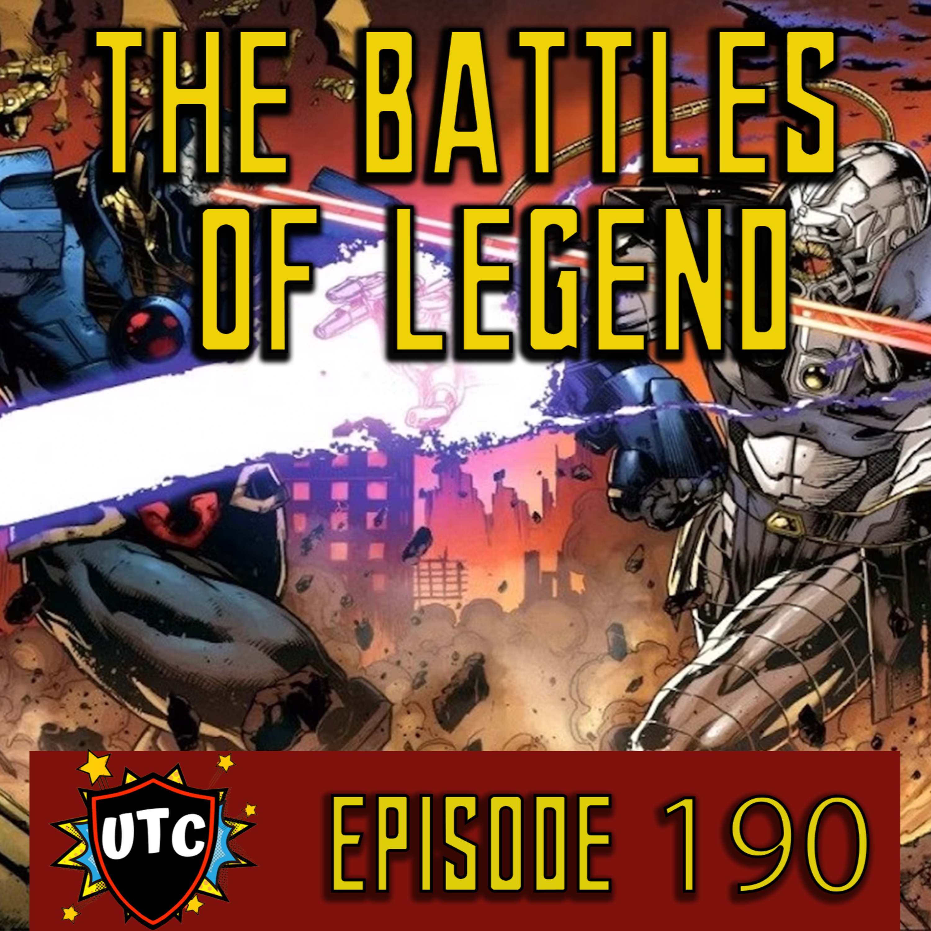Episode 190: What Are The Greatest Battles In Comic Book History? episode artwork