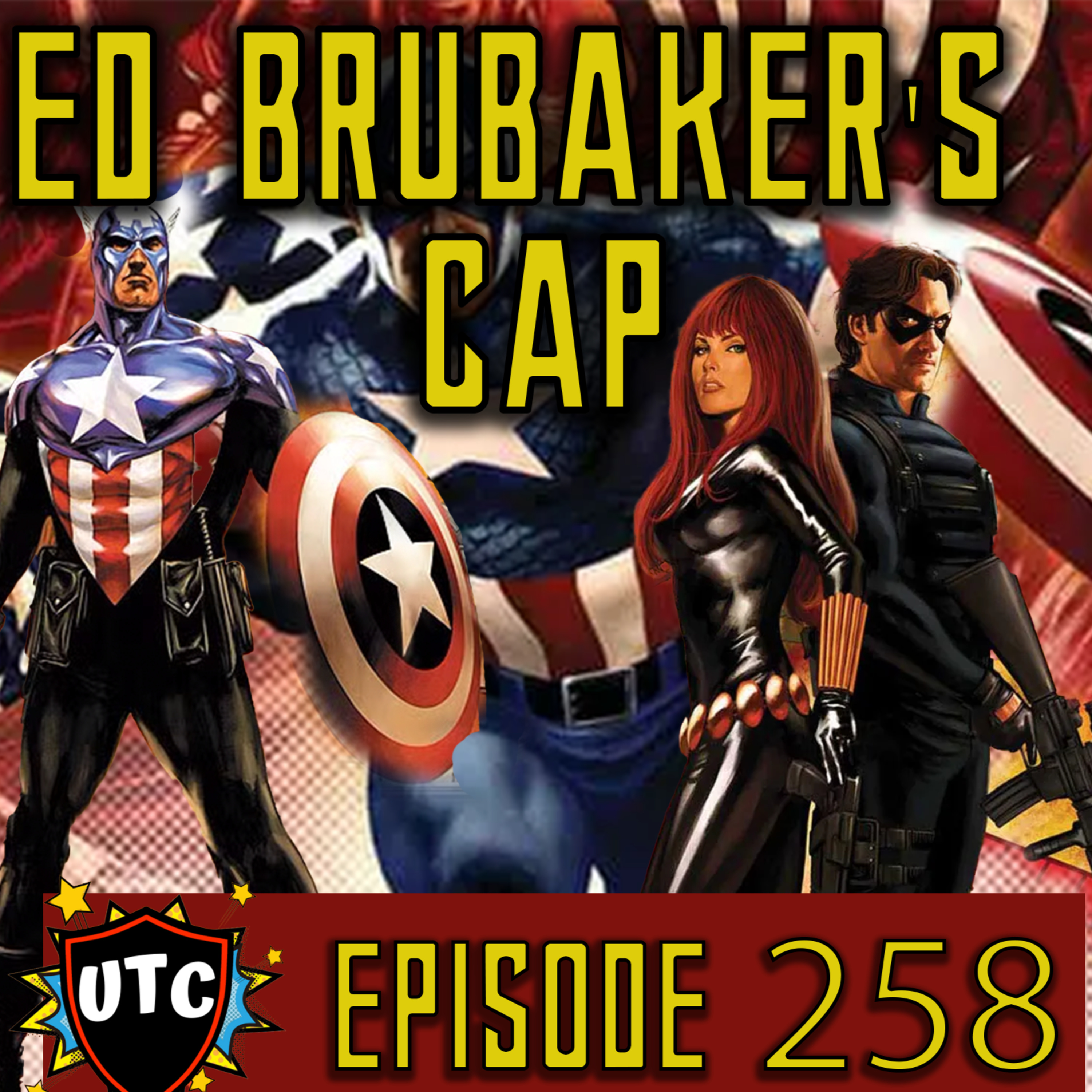 Episode 258: Ed Brubaker's Captain America / Birthday Q and A episode artwork