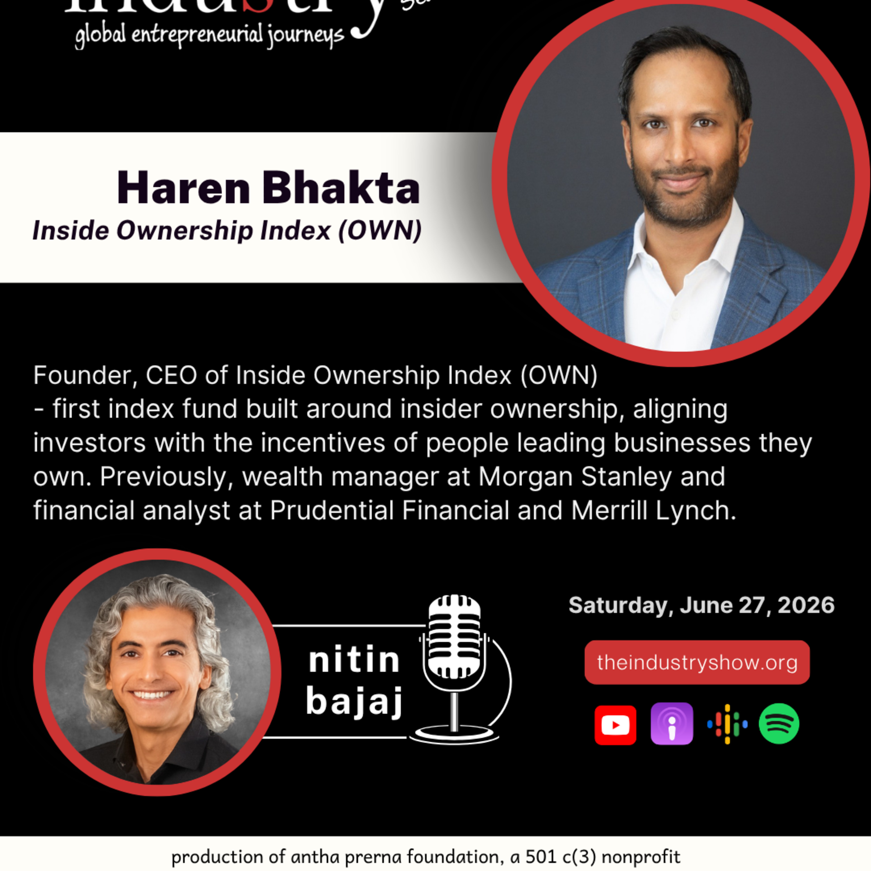 The INDUStry Show w Haren Bhakta episode artwork