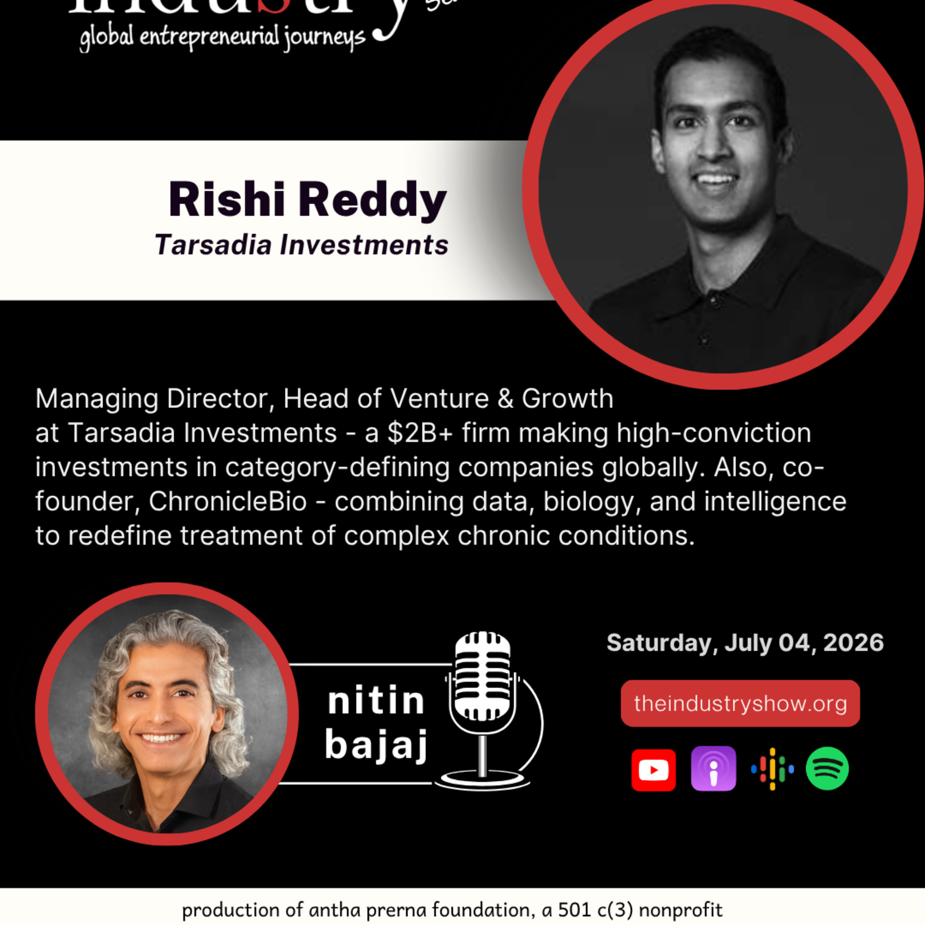 The INDUStry Show w Rishi Reddy episode artwork