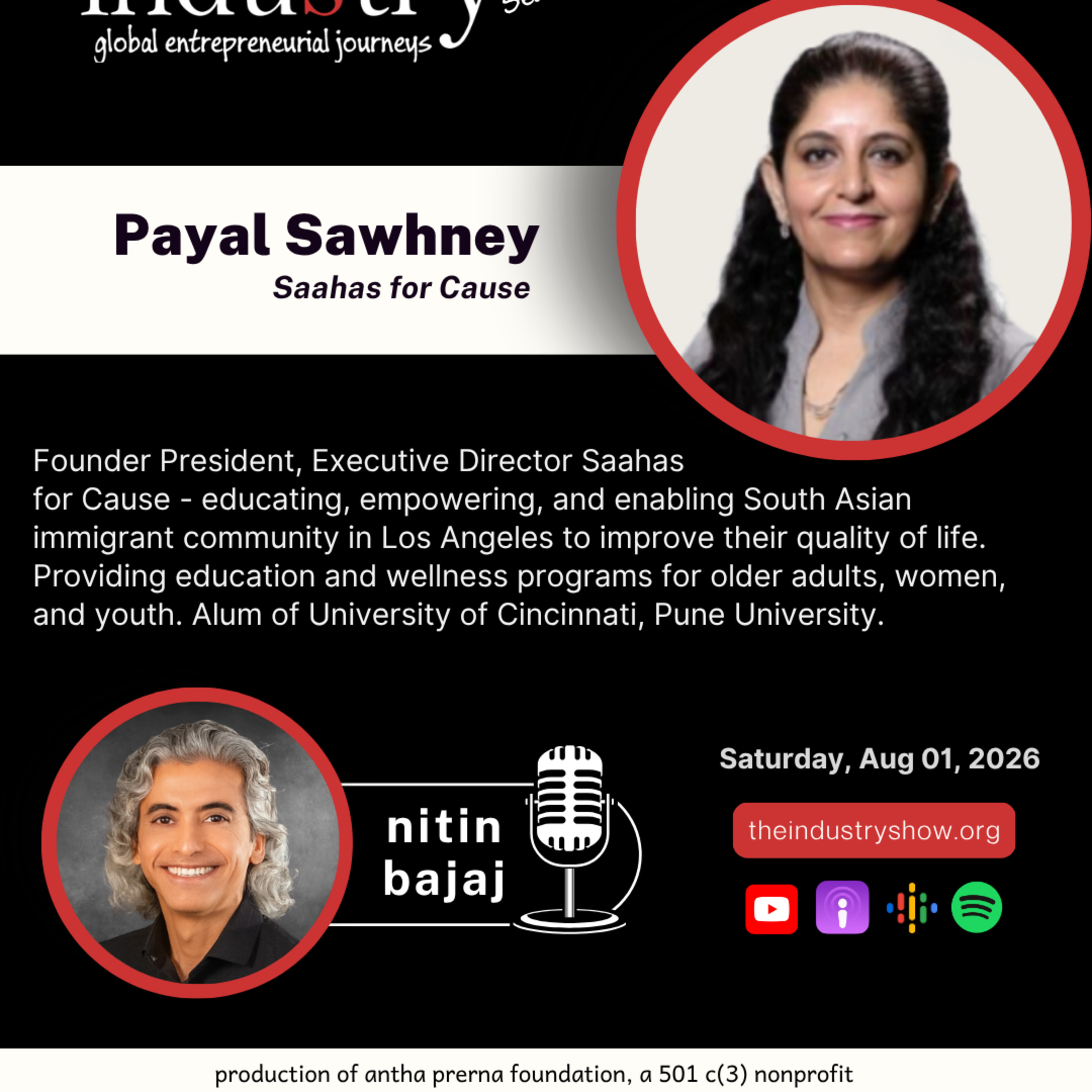 The INDUStry Show w Payal Sawhney episode artwork