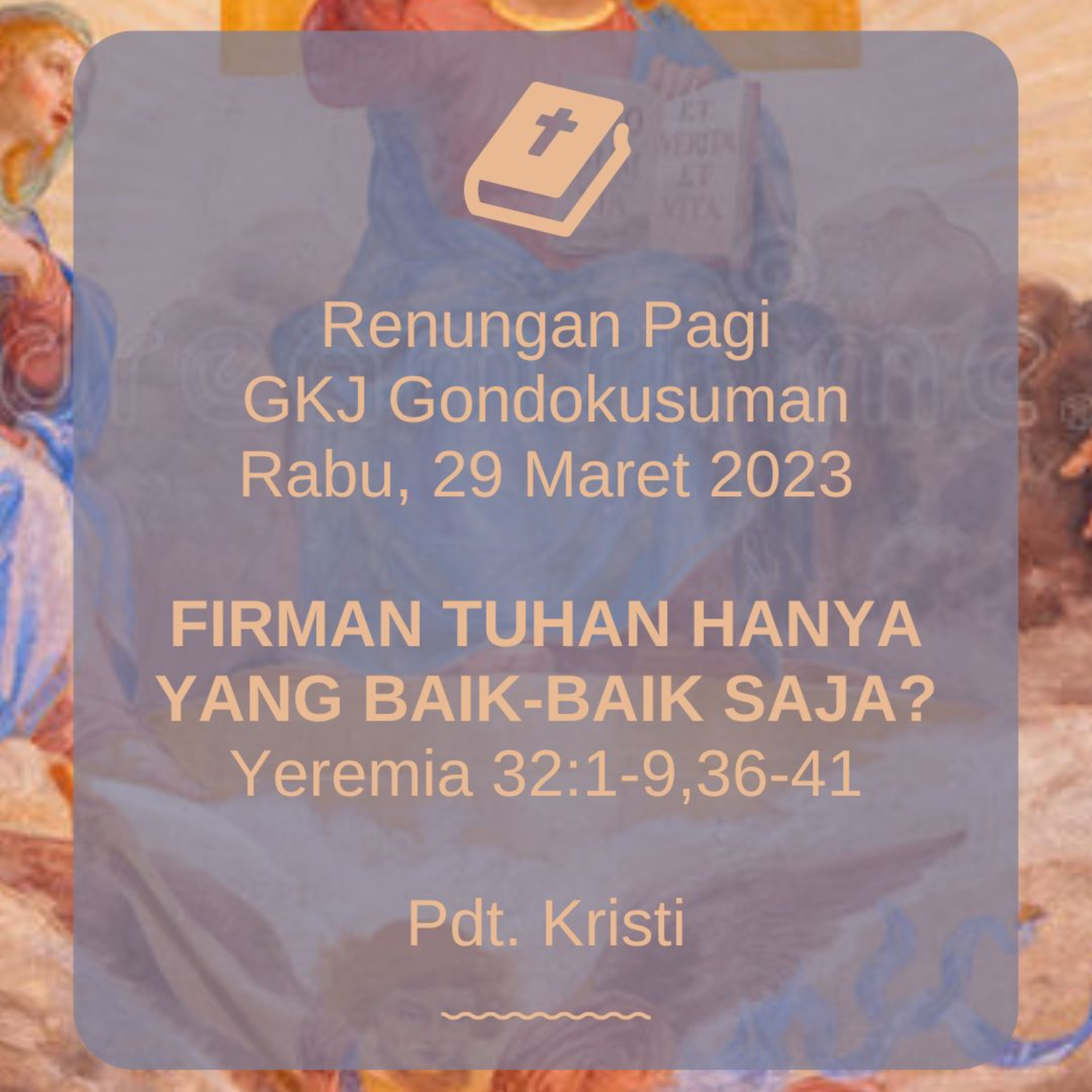 Firman Tuhan hanya yang Baik-Baik saja? episode artwork