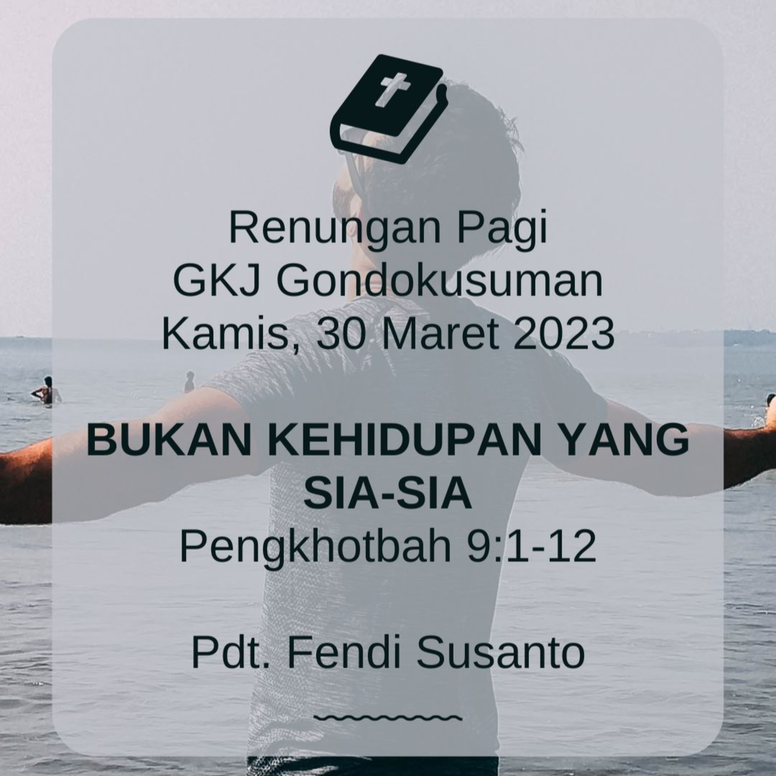 Bukan Kehidupan yang Sia-Sia episode artwork