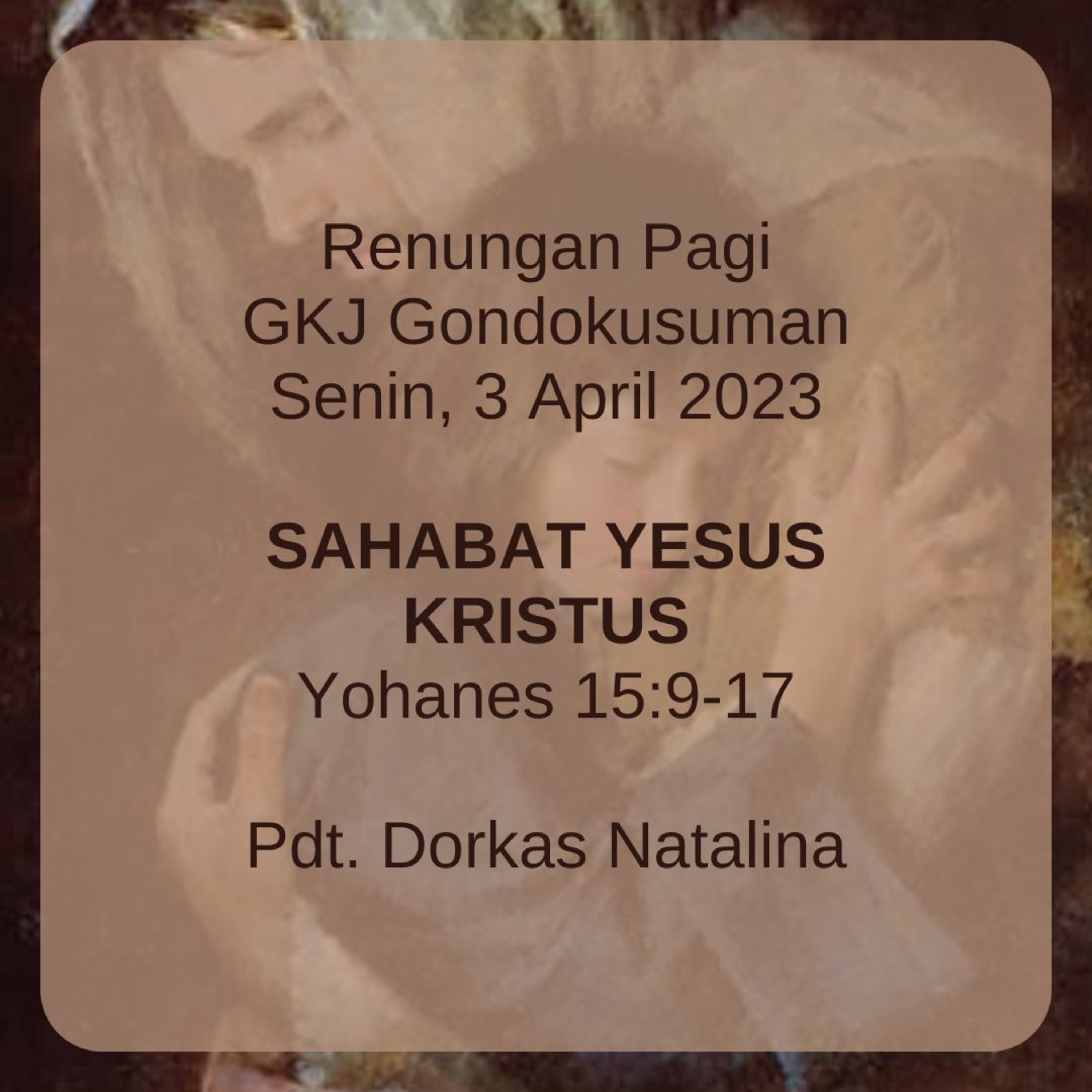 Sahabat Yesus Kristus episode artwork