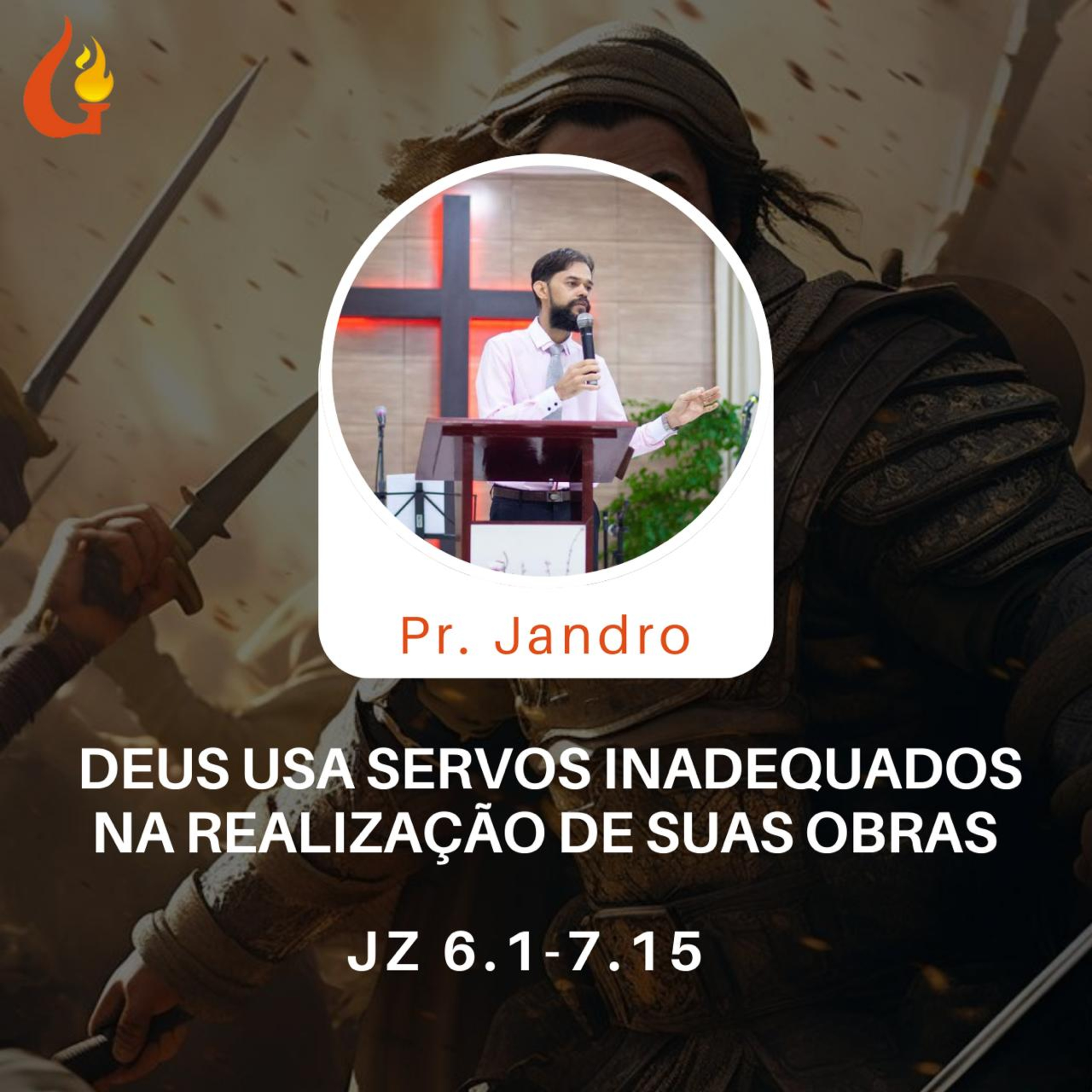 Exposição de Juízes 6.1-7.15 com o Pr. Jandro Ferreira  episode artwork