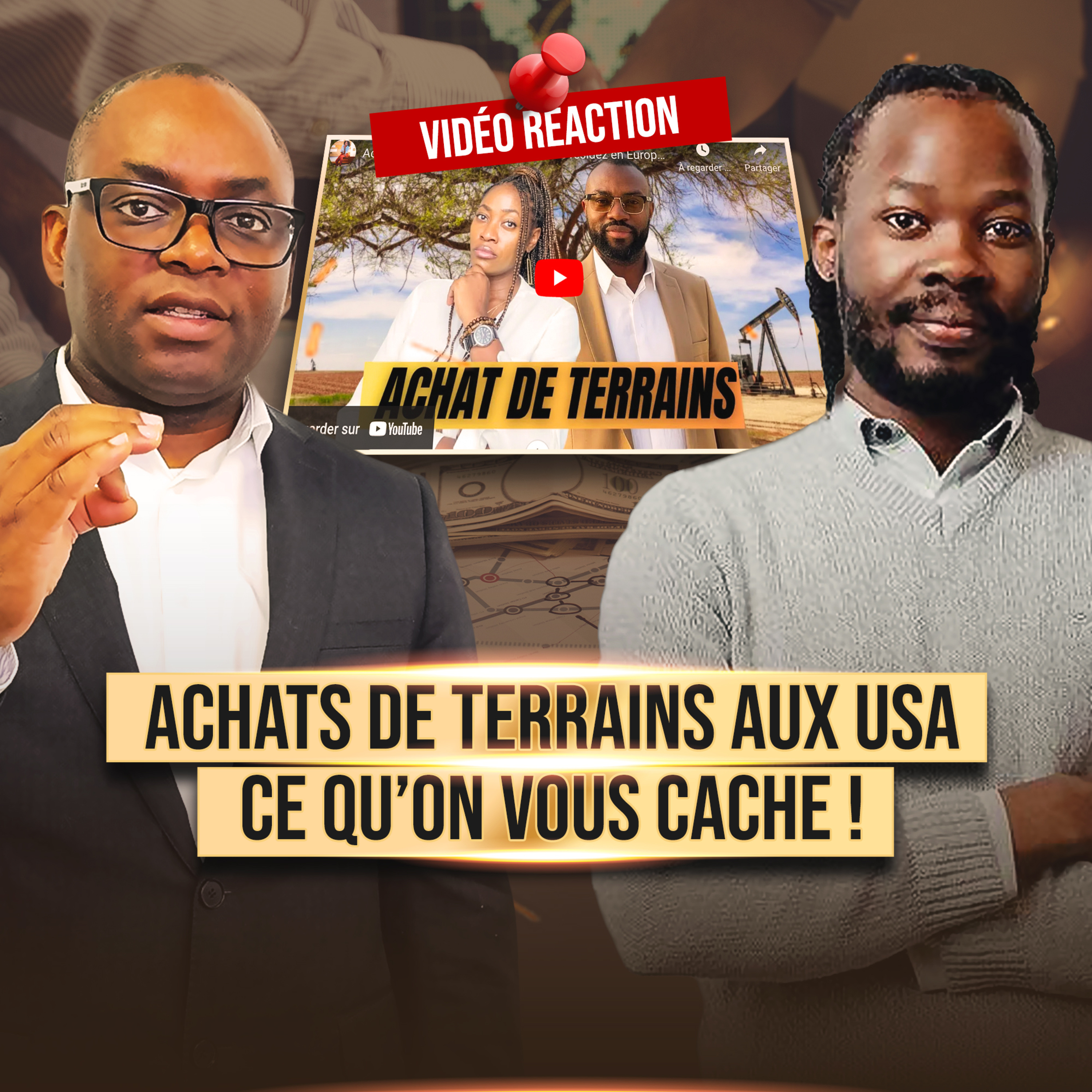 Guehel Cardier BOUANGA - Bomengo - Peut-on VRAIMENT Acheter 💰 un terrain aux USA 🇺🇸 sans être résident ? 🌍 - Réaction à Stéphanie MBIDA de Parlons de Business et Raphael Djine