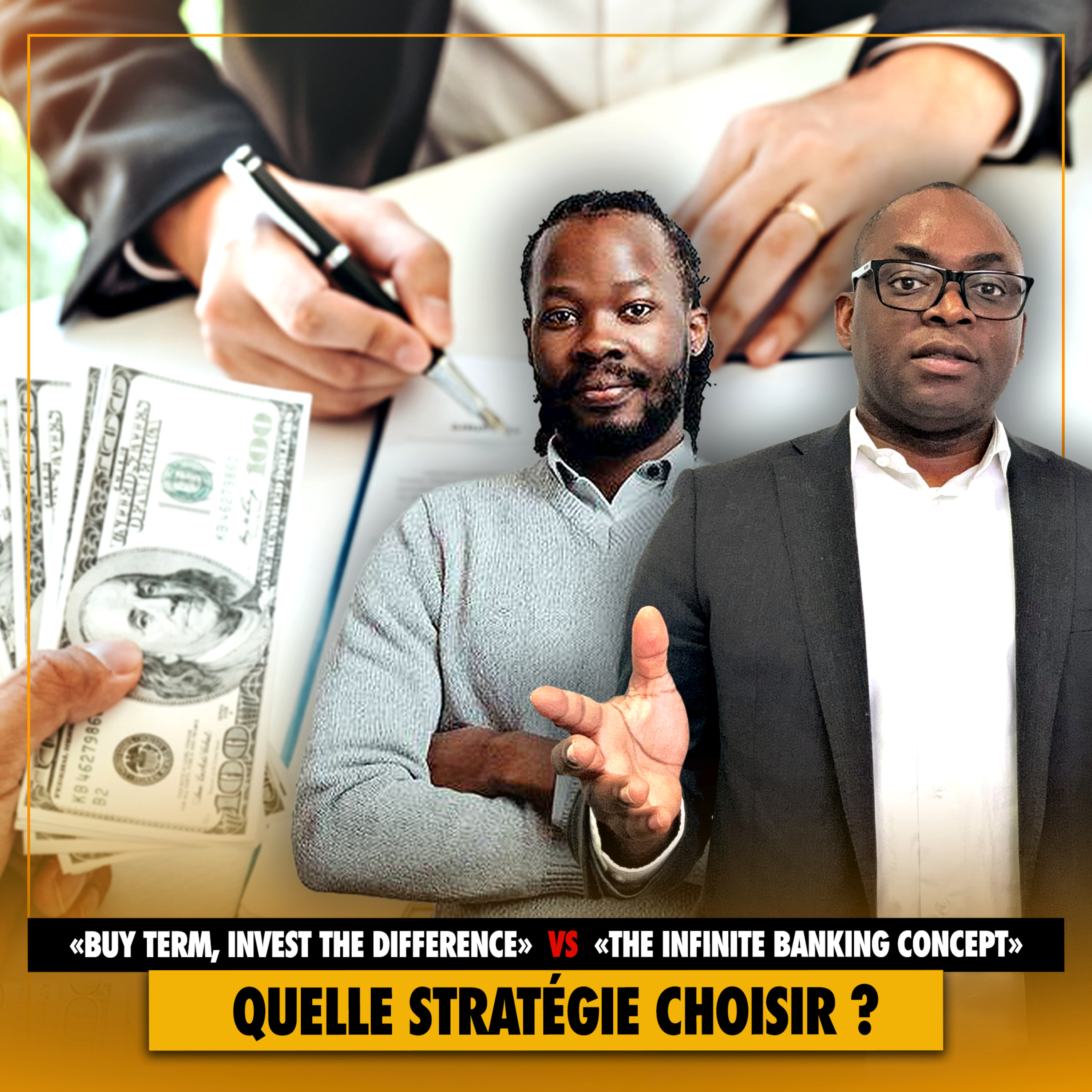 Guehel Cardier BOUANGA - Bomengo - "L'Infinite Banking Concept Surpasse "Buy Term, Invest the Rest ?", Et voici Pourquoi !
