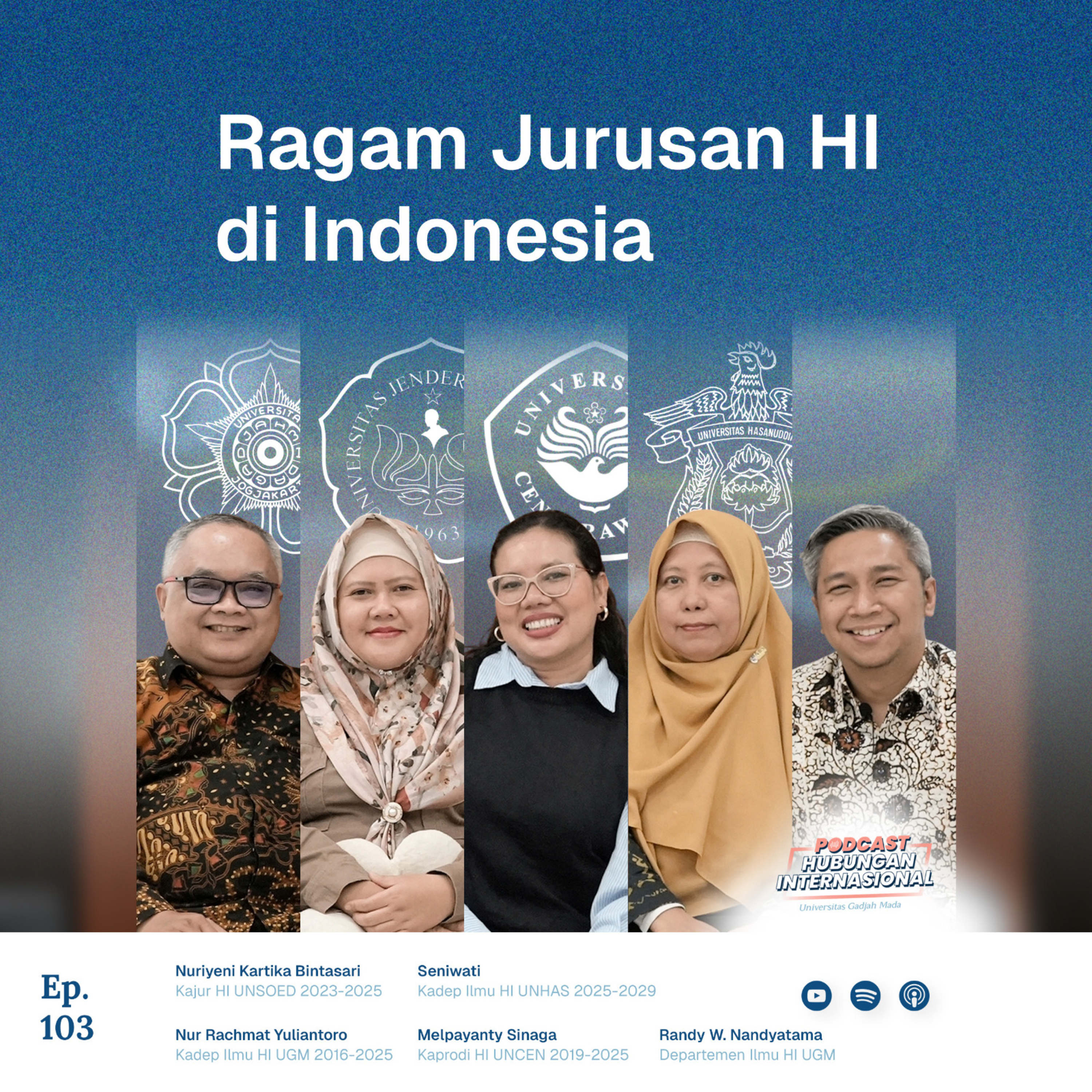 Episode 103: Ragam Jurusan HI di Indonesia