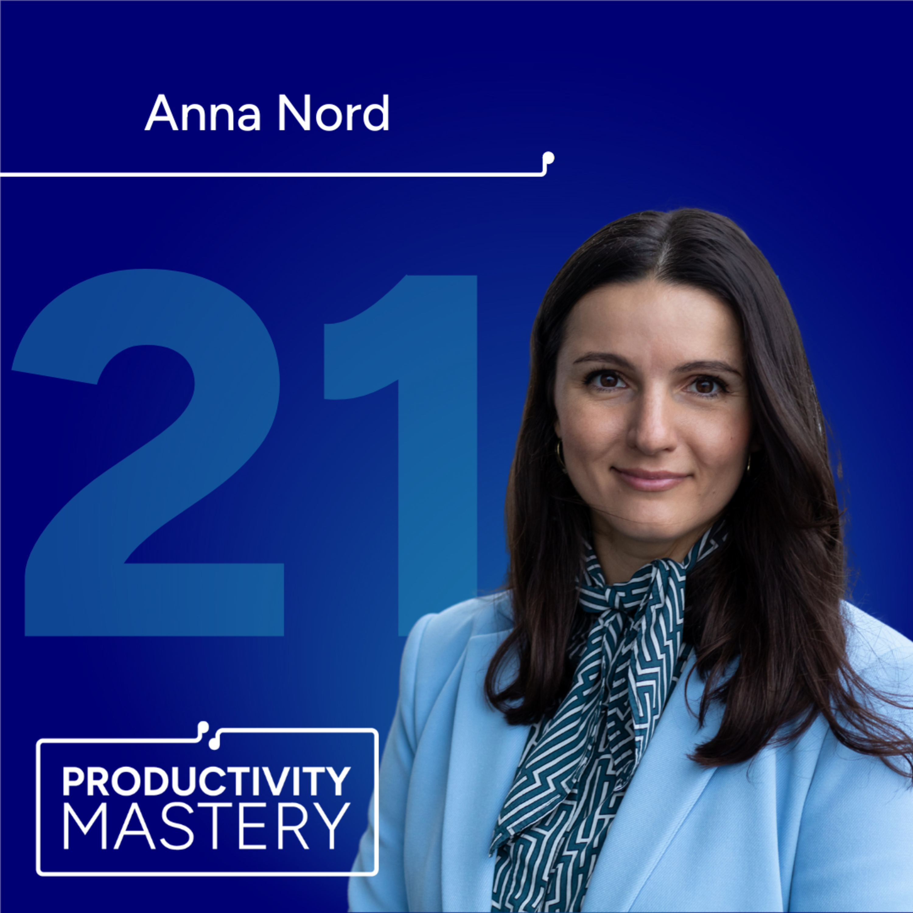 A Senior HR professional on the Future of Work and Leadership | Productivity Mastery #214 with Anna Nord episode artwork