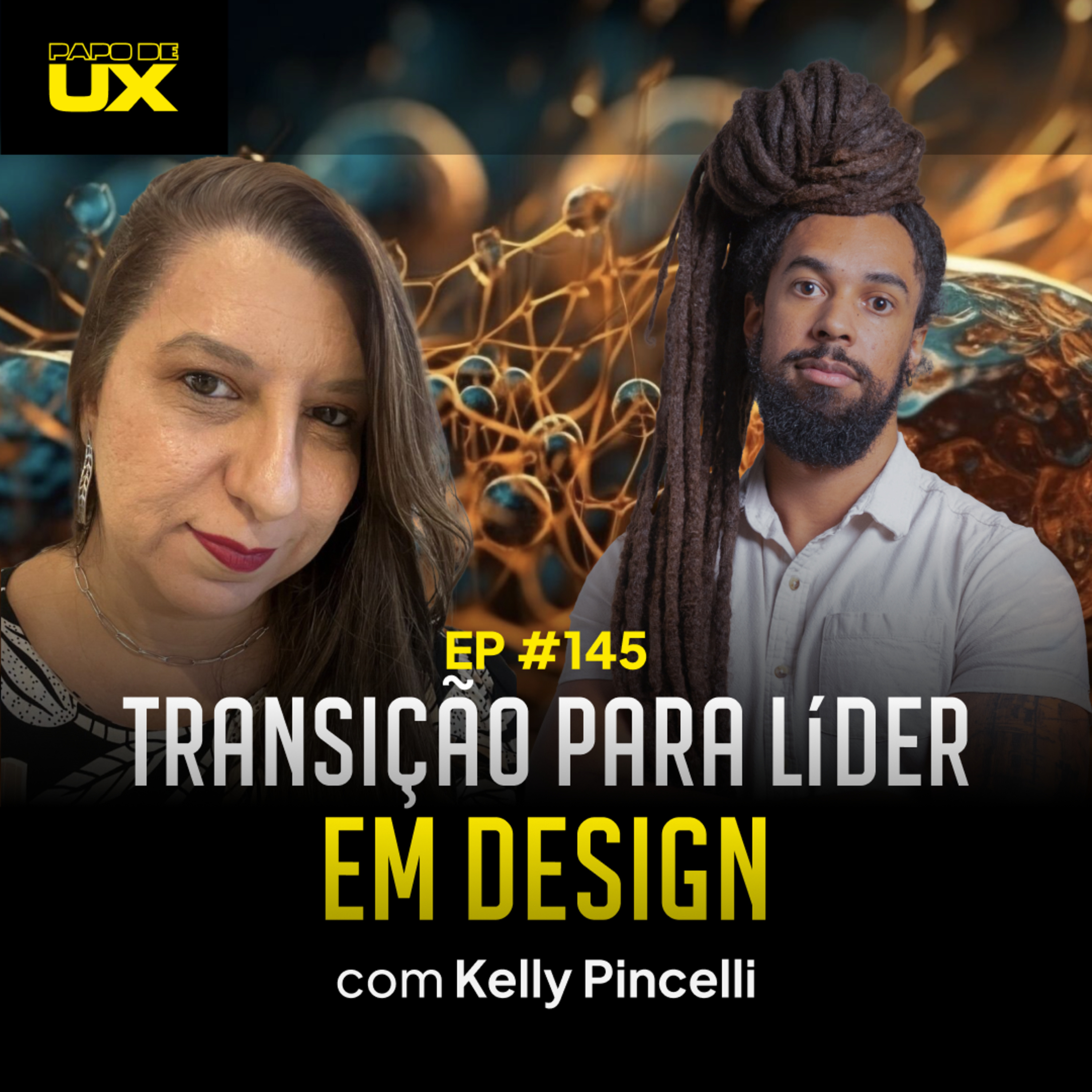 Transição para liderança em design com Kelly Pincelli - Episódio 145 episode artwork