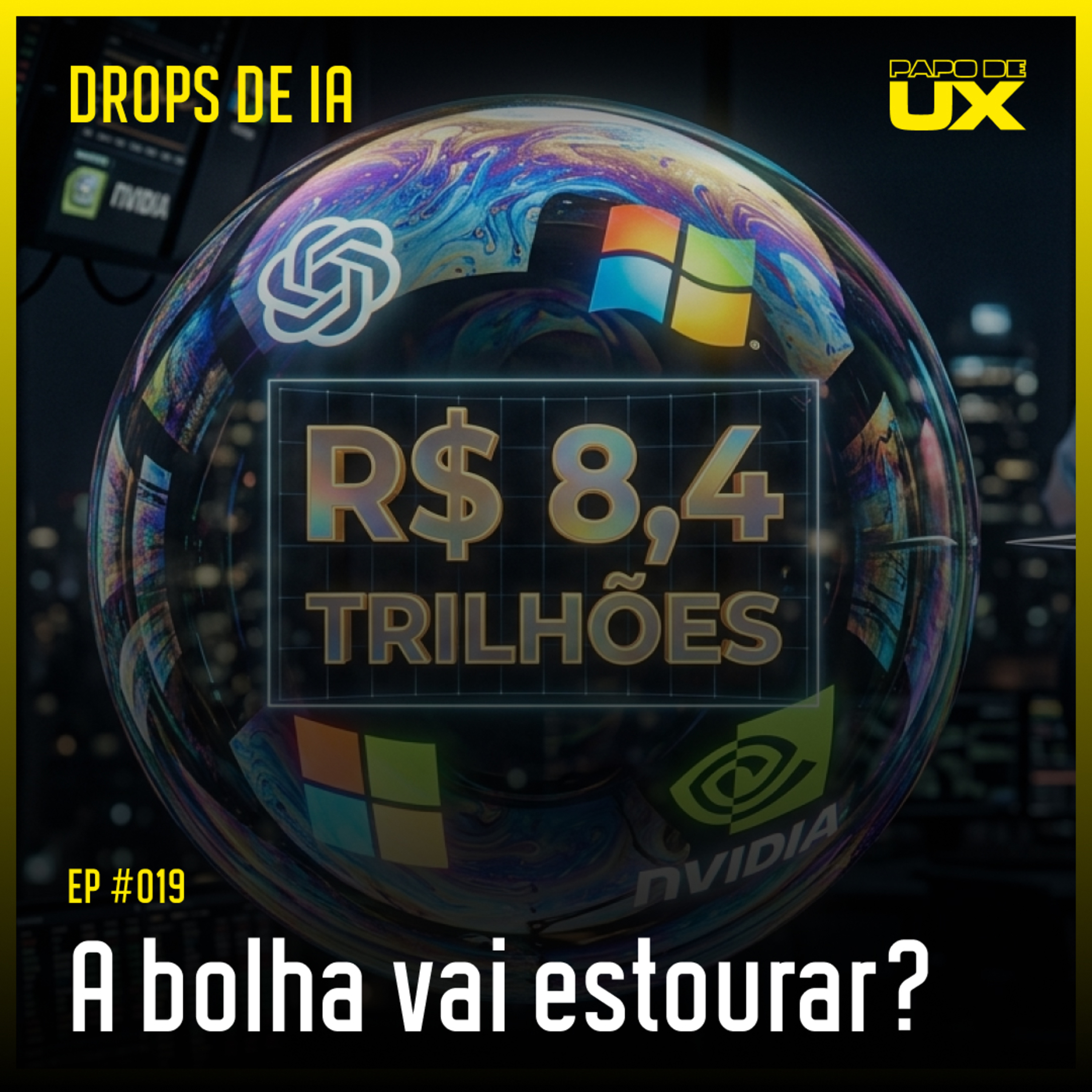 O futuro dos agentes de inteligência artificial e do mercado tecnológico | Drops de IA #19 episode artwork