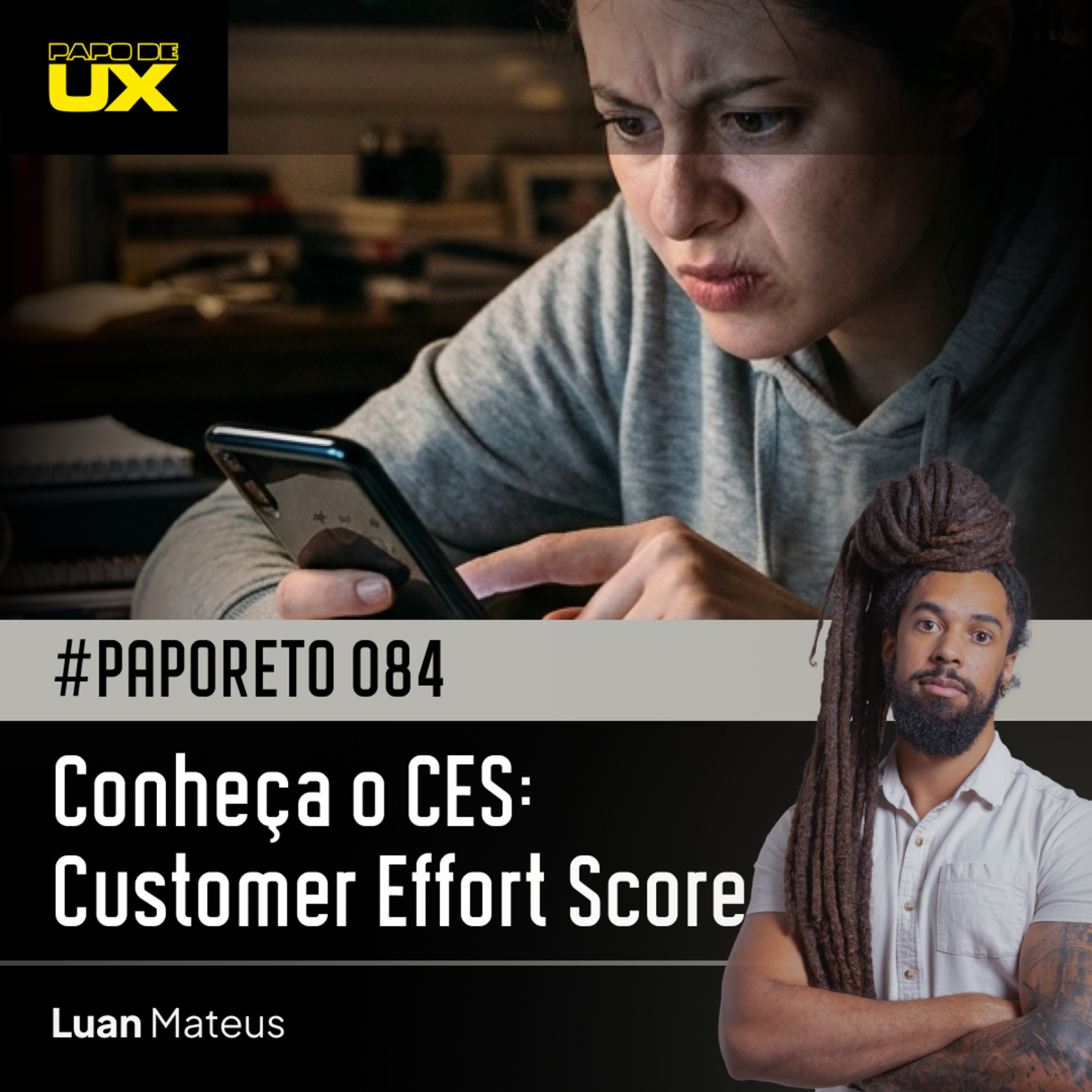 Métrica de esforço CES: Customer Effort Score - #PapoReto 084 episode artwork