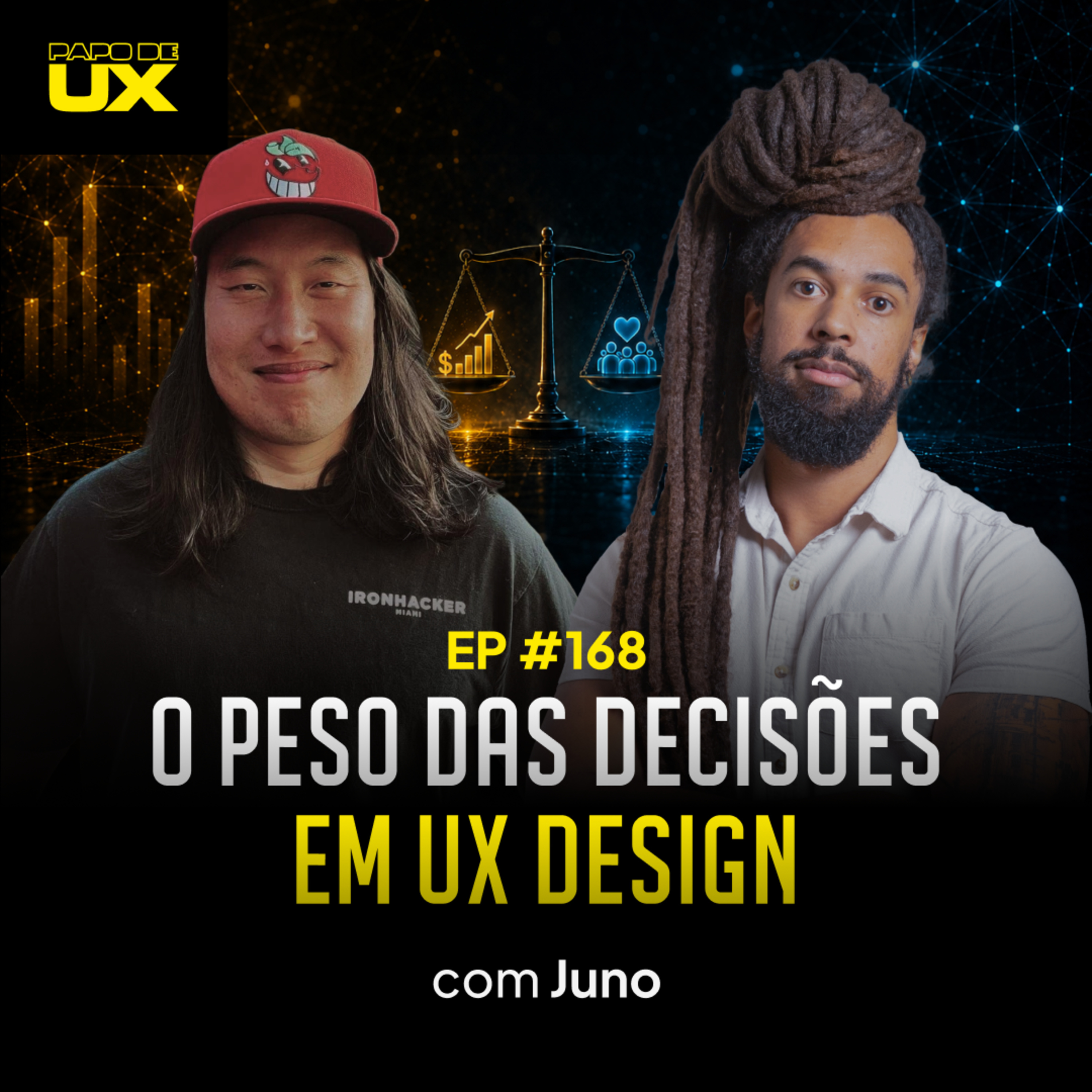 O peso das decisões em UX Design com Juno - Episódio 168 episode artwork