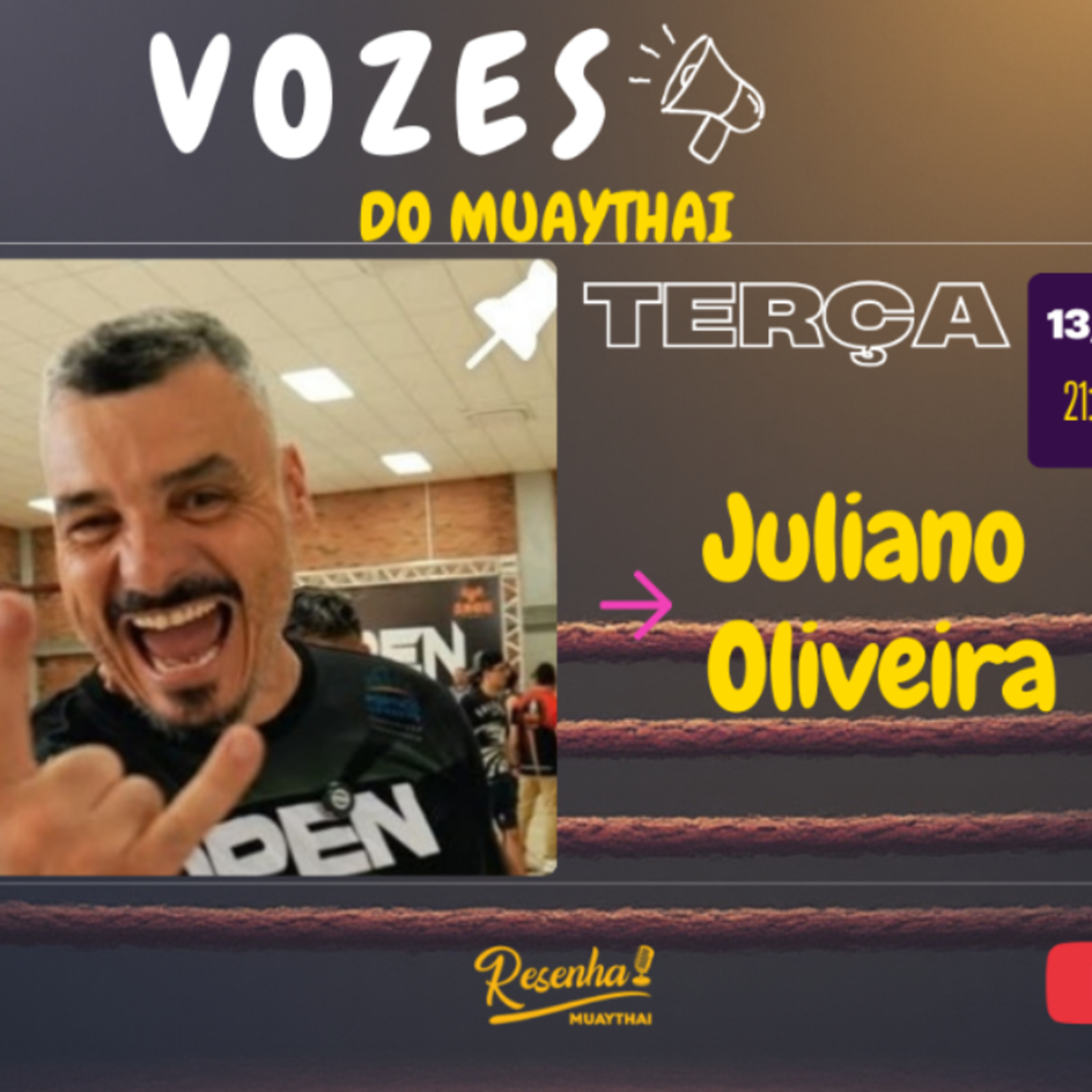 JULIANO OLIVEIRA - VOZES DO MUAYTHAI #1 episode artwork